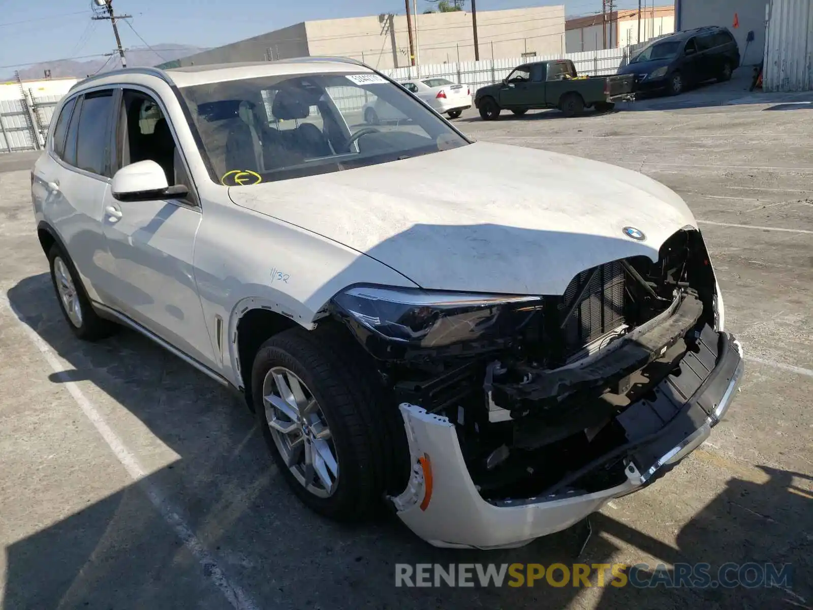 1 Photograph of a damaged car 5UXCR4C02L9B24584 BMW X5 SDRIVE 2020