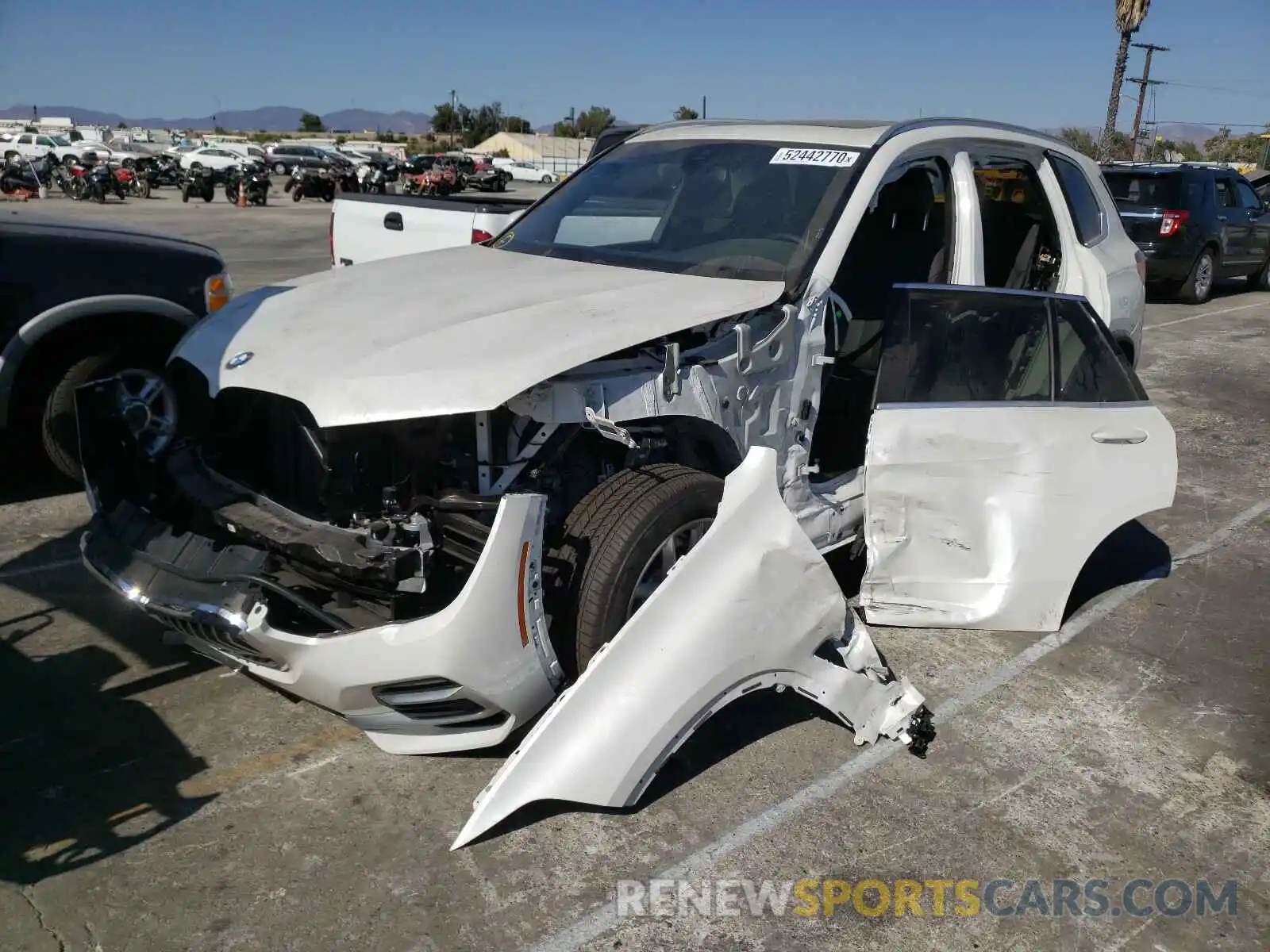 2 Photograph of a damaged car 5UXCR4C02L9B24584 BMW X5 SDRIVE 2020