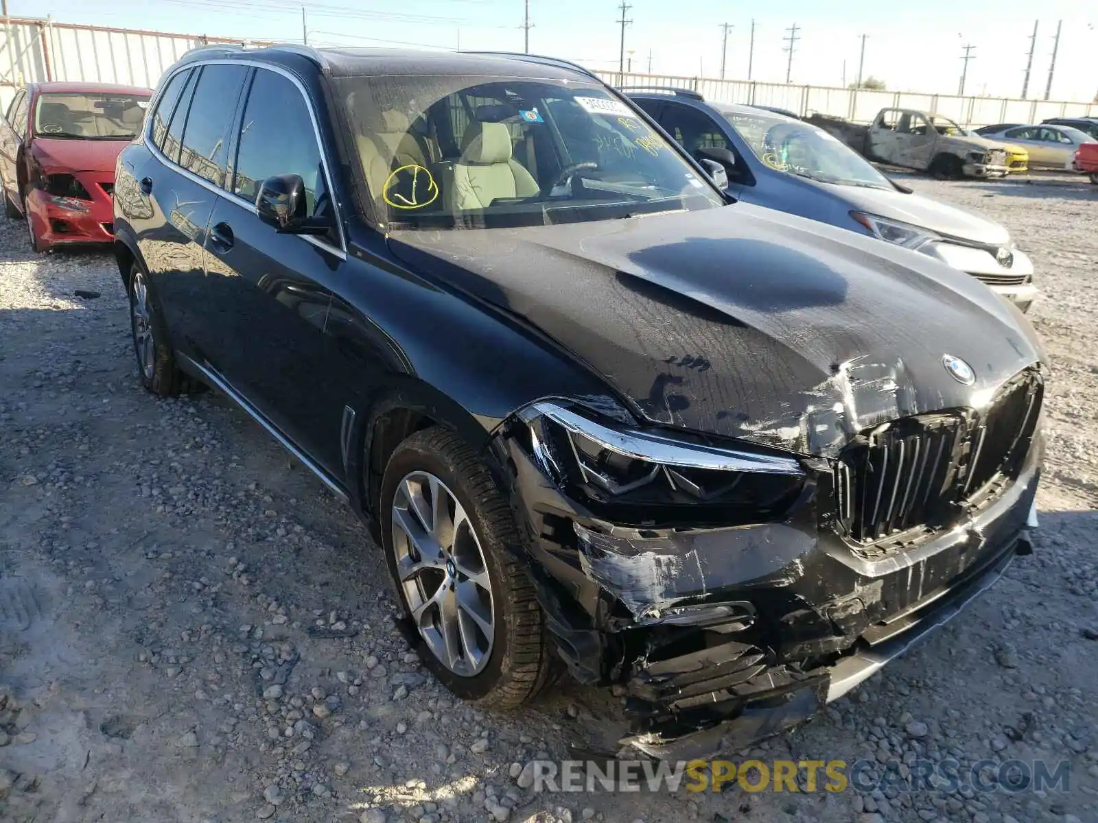 1 Фотография поврежденного автомобиля 5UXCR4C03L9B48084 BMW X5 SDRIVE 2020