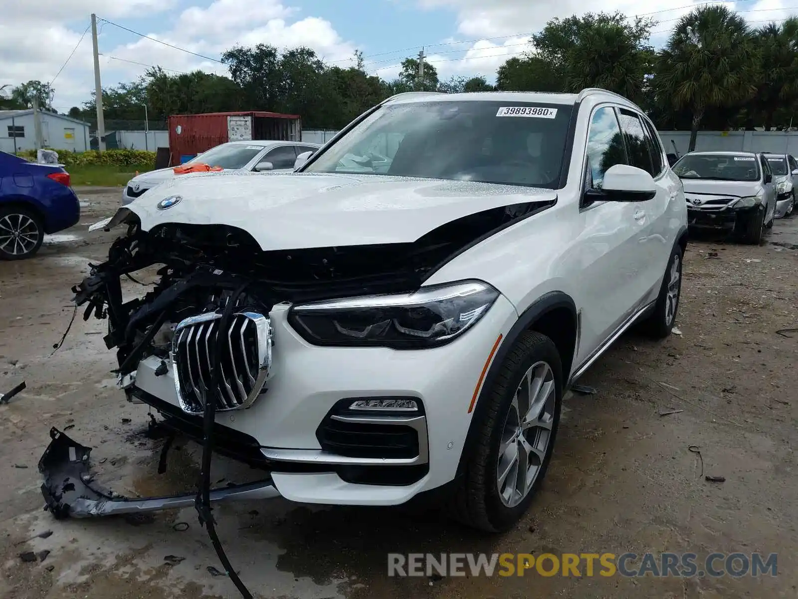 2 Photograph of a damaged car 5UXCR4C03L9C55250 BMW X5 SDRIVE 2020