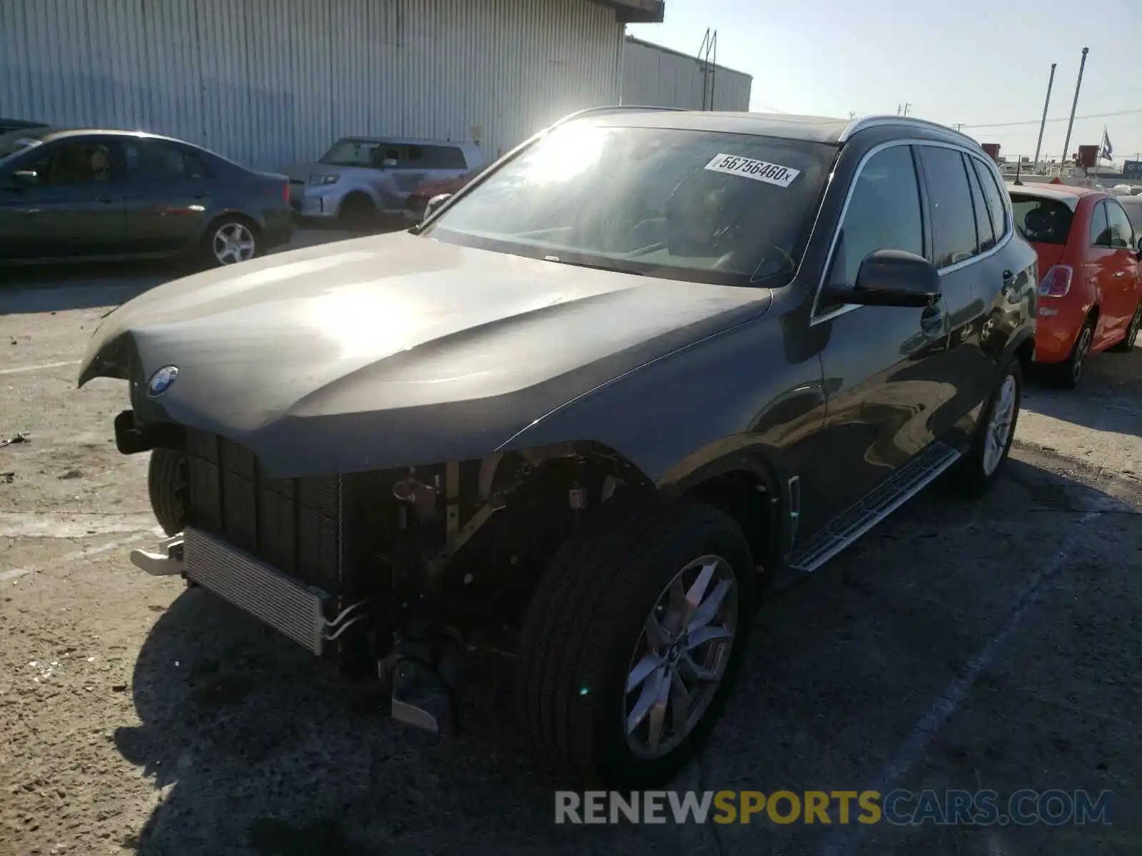 2 Фотография поврежденного автомобиля 5UXCR4C04LLT18694 BMW X5 SDRIVE 2020