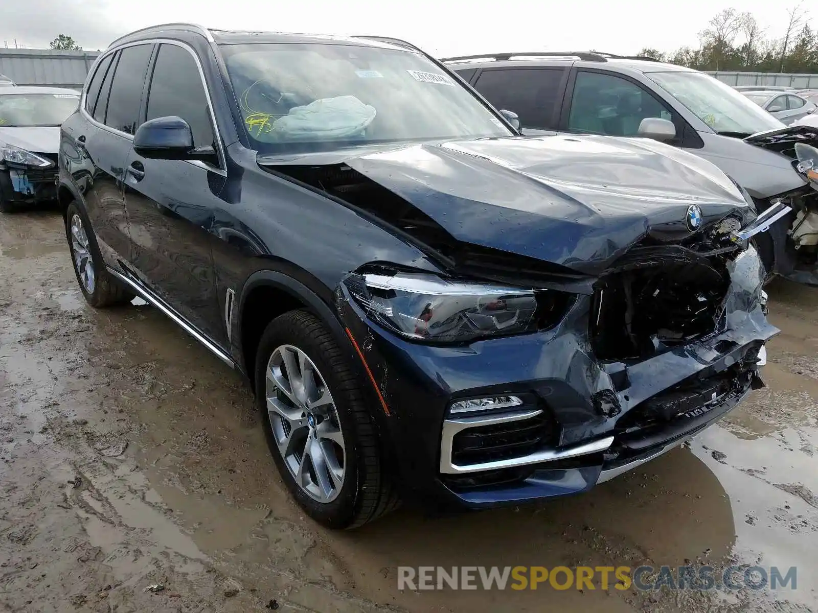 1 Photograph of a damaged car 5UXCR4C0XL9B02655 BMW X5 SDRIVE 2020