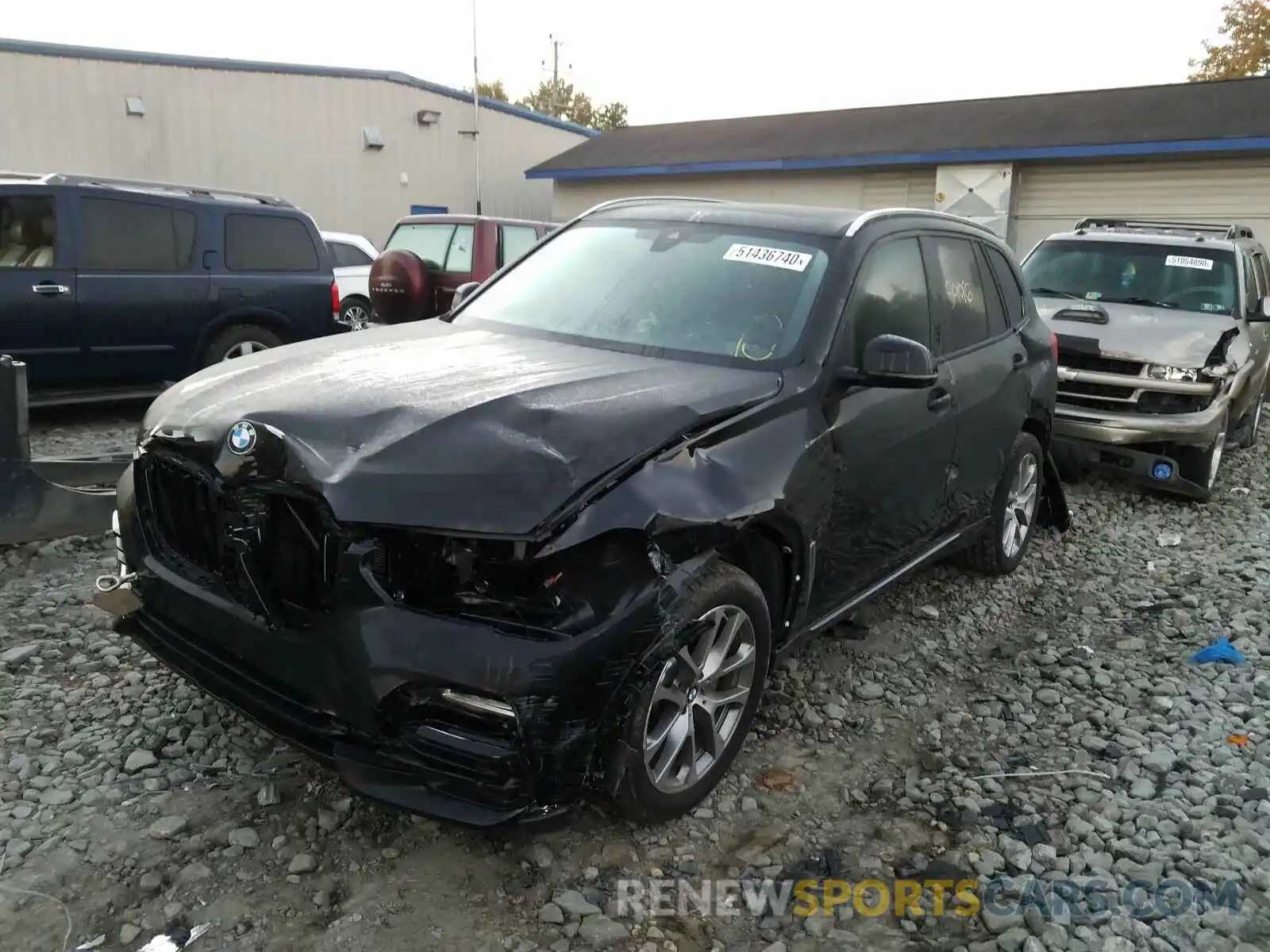 2 Photograph of a damaged car 5UXCR4C0XLLE30497 BMW X5 SDRIVE 2020