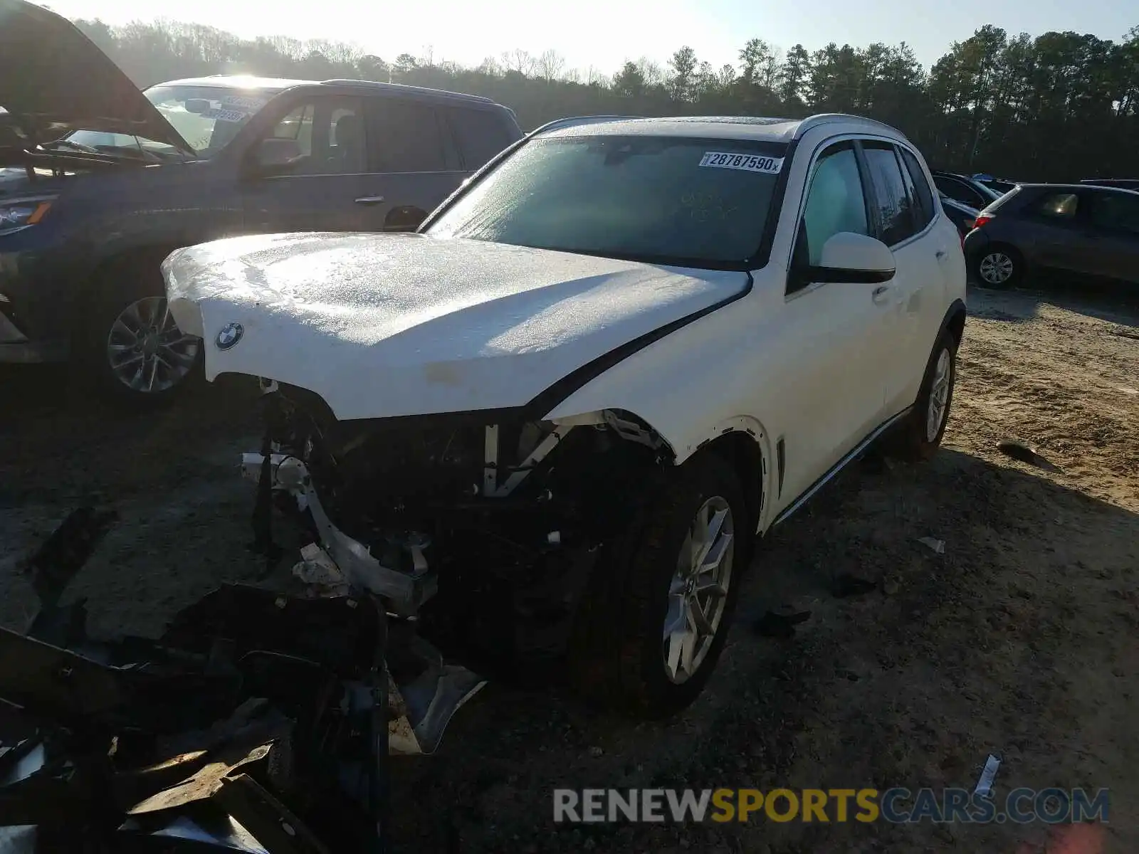 2 Photograph of a damaged car 5UXCR4C0XLLW64989 BMW X5 SDRIVE 2020