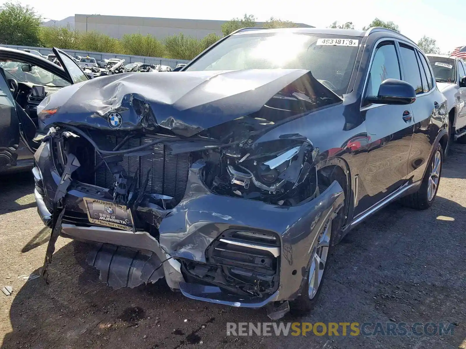 2 Photograph of a damaged car 5UXCR6C50KLK83013 BMW X5 XDRIVE4 2019