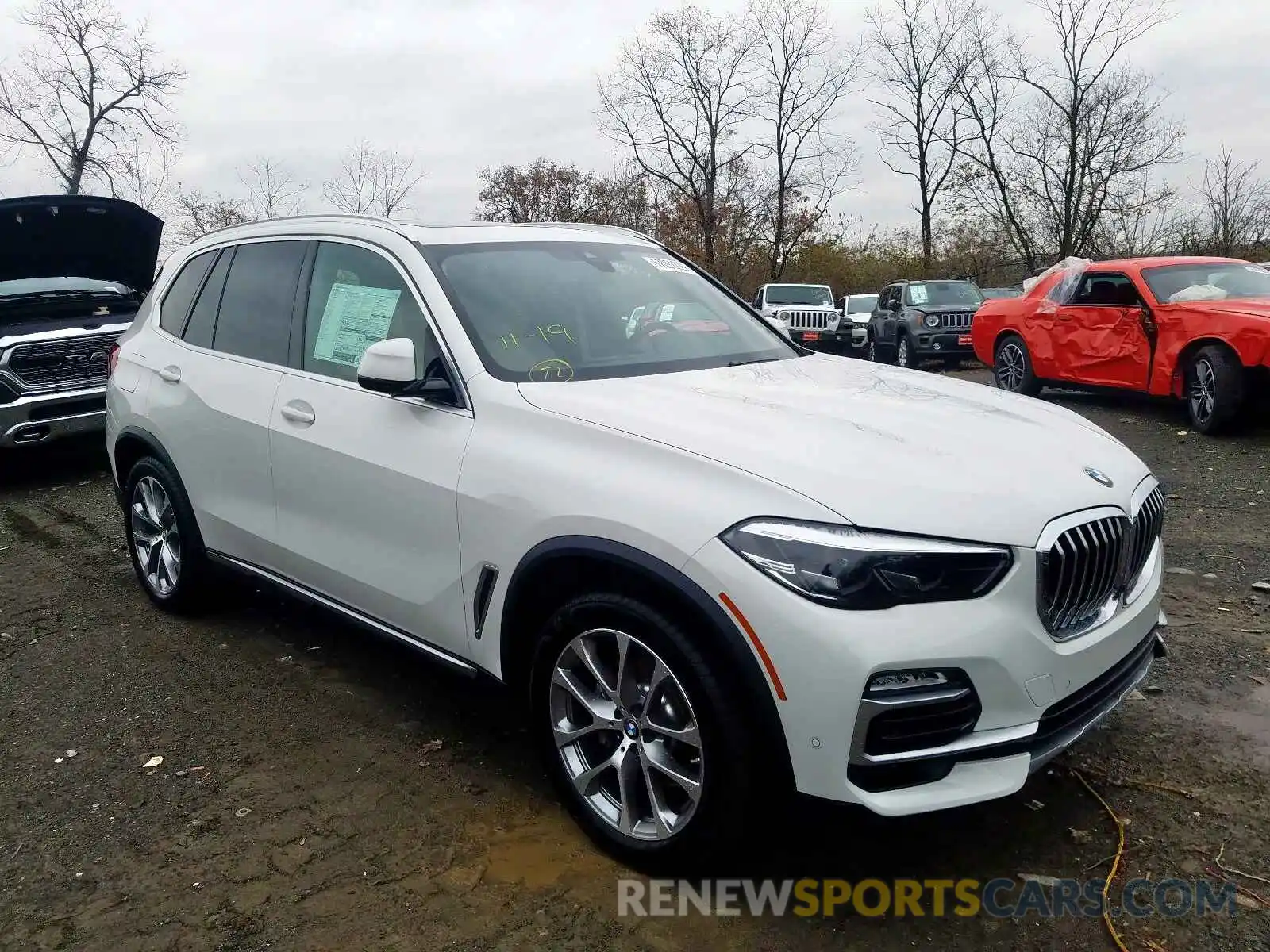 1 Photograph of a damaged car 5UXCR6C50KLL62665 BMW X5 XDRIVE4 2019