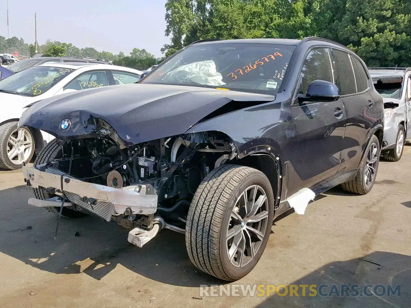 2 Photograph of a damaged car 5UXCR6C51KLK86194 BMW X5 XDRIVE4 2019