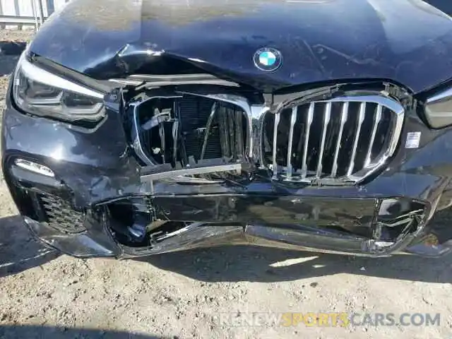 9 Photograph of a damaged car 5UXCR6C51KLL09814 BMW X5 XDRIVE4 2019