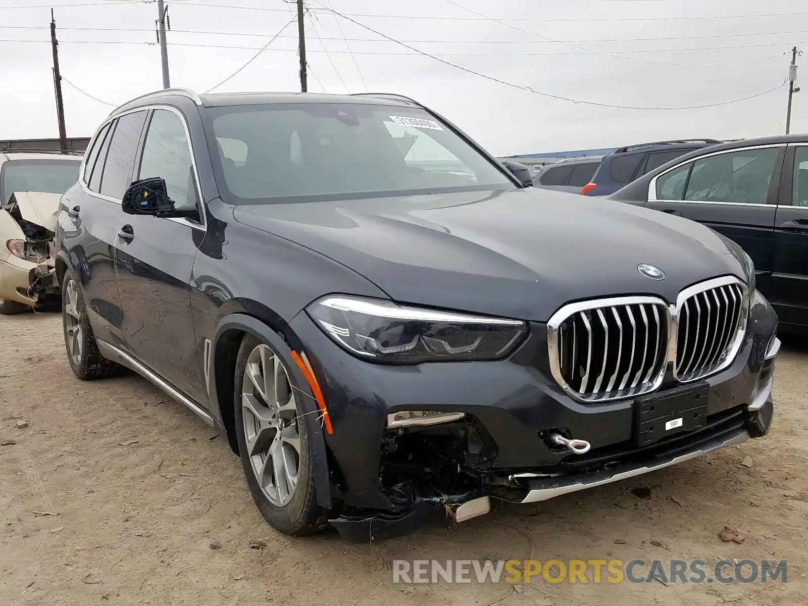 1 Photograph of a damaged car 5UXCR6C51KLL34230 BMW X5 XDRIVE4 2019