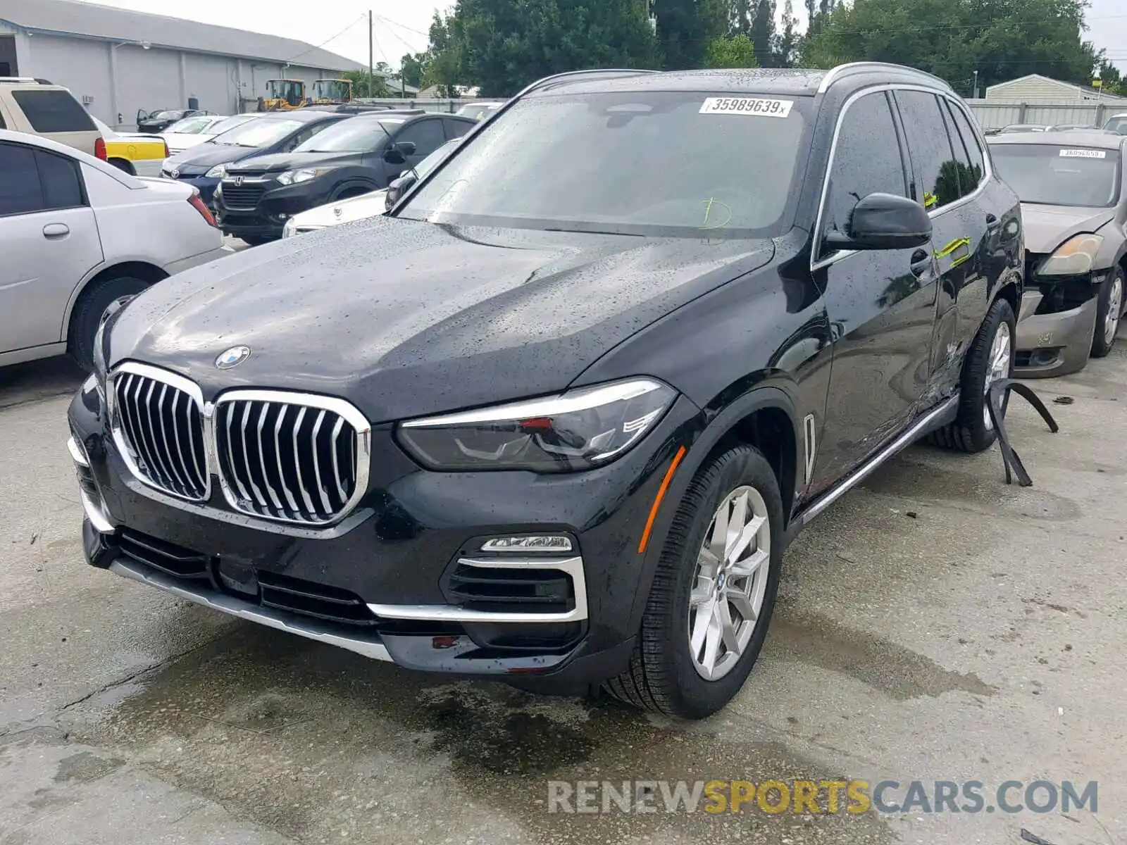 2 Photograph of a damaged car 5UXCR6C52KLL05769 BMW X5 XDRIVE4 2019