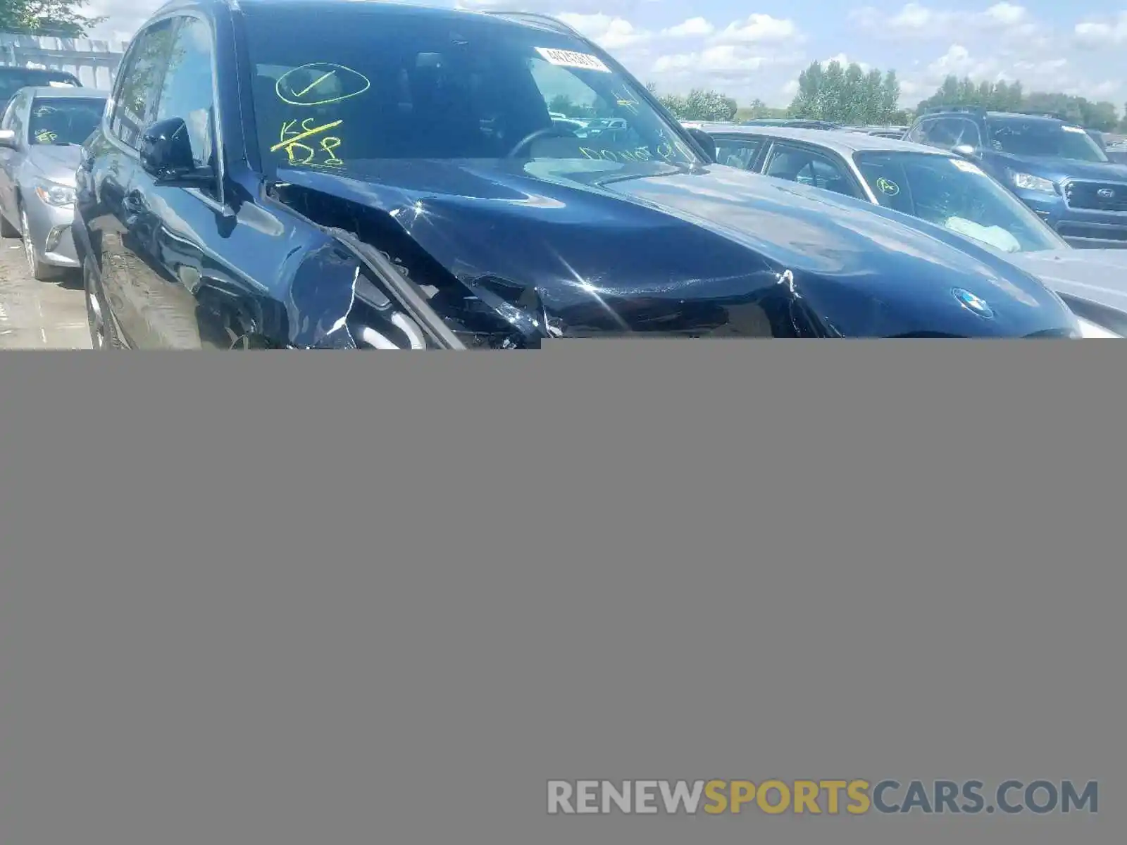 1 Photograph of a damaged car 5UXCR6C53KLK79652 BMW X5 XDRIVE4 2019