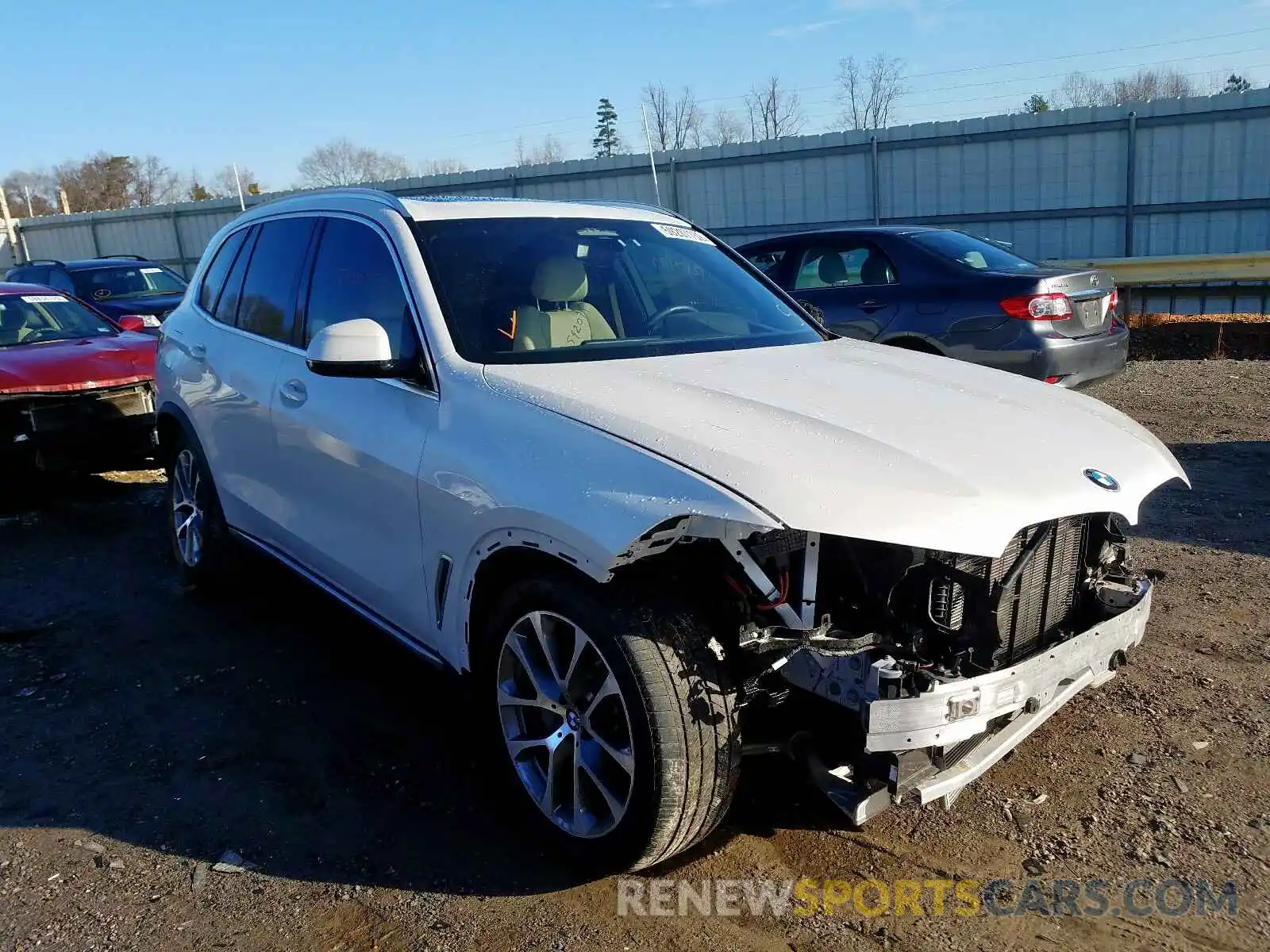 1 Photograph of a damaged car 5UXCR6C53KLL04937 BMW X5 XDRIVE4 2019