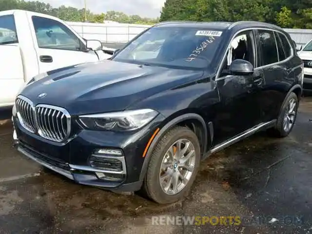 2 Photograph of a damaged car 5UXCR6C54KLL12447 BMW X5 XDRIVE4 2019