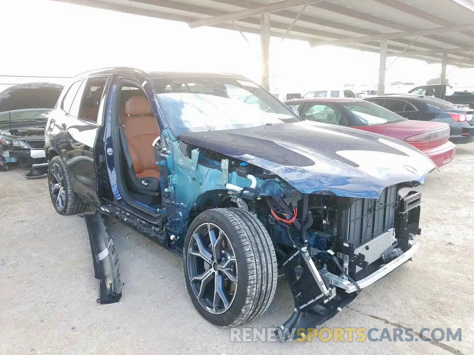 1 Photograph of a damaged car 5UXCR6C55KLL53444 BMW X5 XDRIVE4 2019