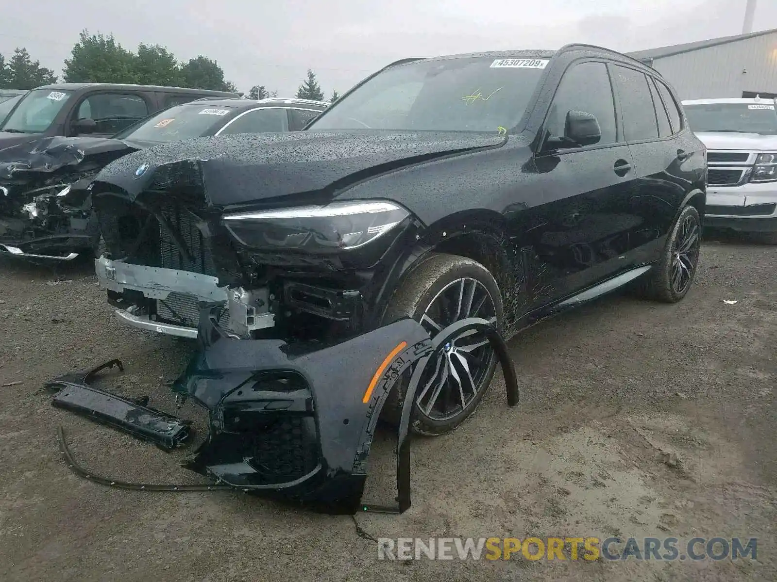 2 Фотография поврежденного автомобиля 5UXCR6C56KLK79385 BMW X5 XDRIVE4 2019