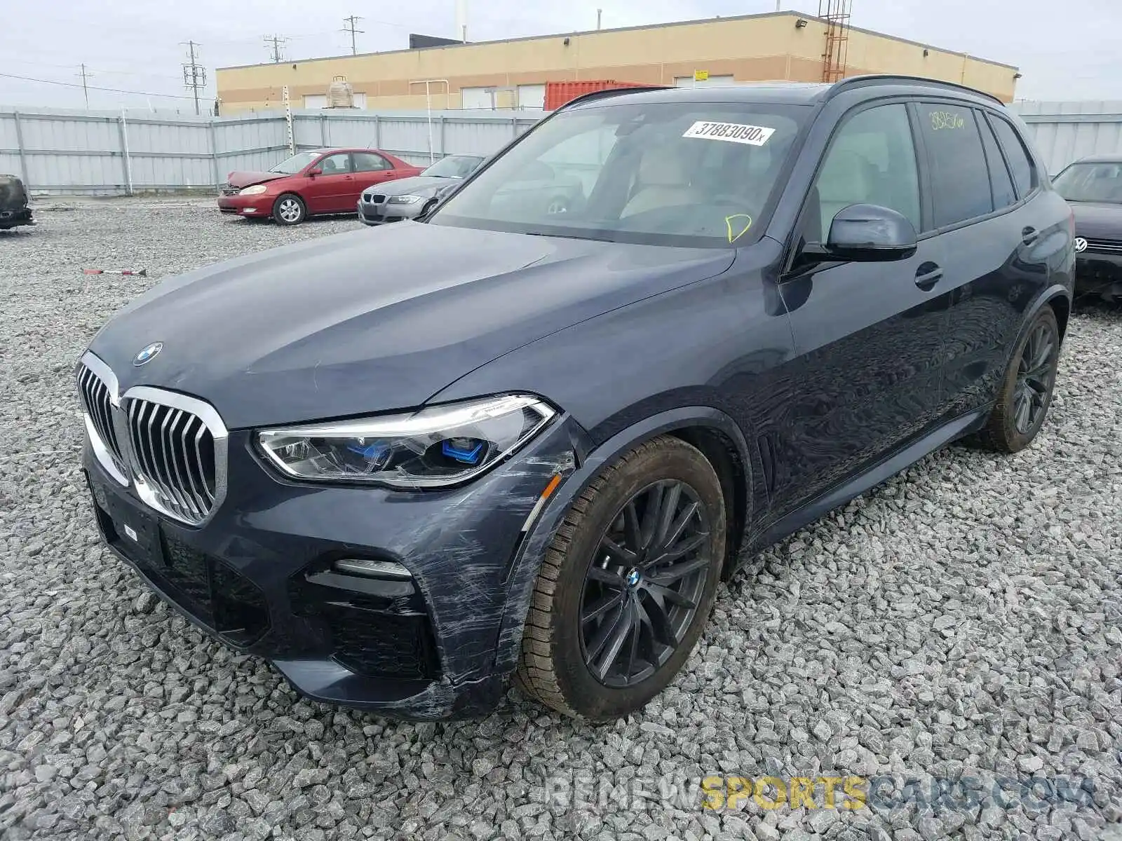 2 Photograph of a damaged car 5UXCR6C57KLL51551 BMW X5 XDRIVE4 2019