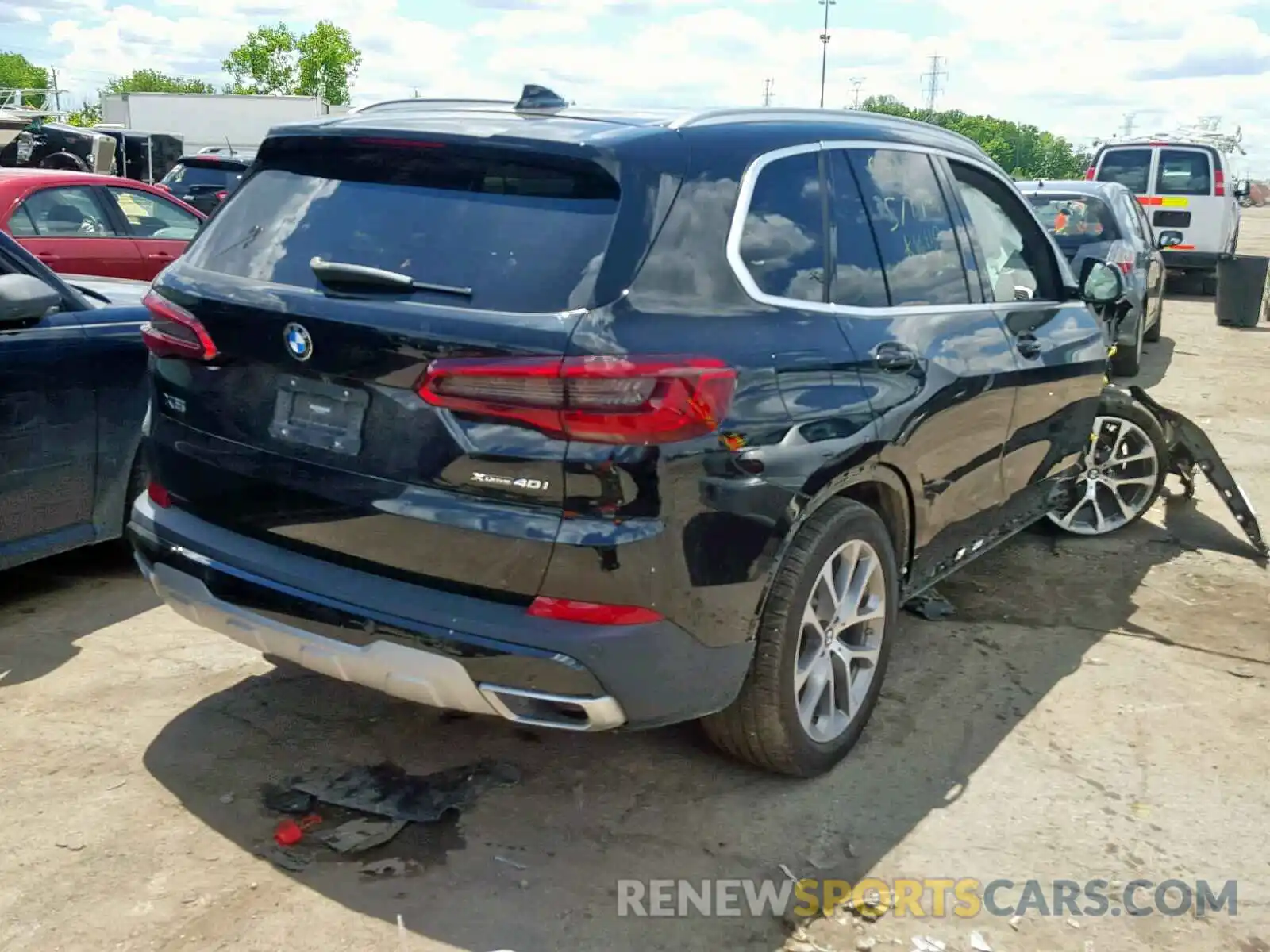 4 Фотография поврежденного автомобиля 5UXCR6C58KLK86810 BMW X5 XDRIVE4 2019