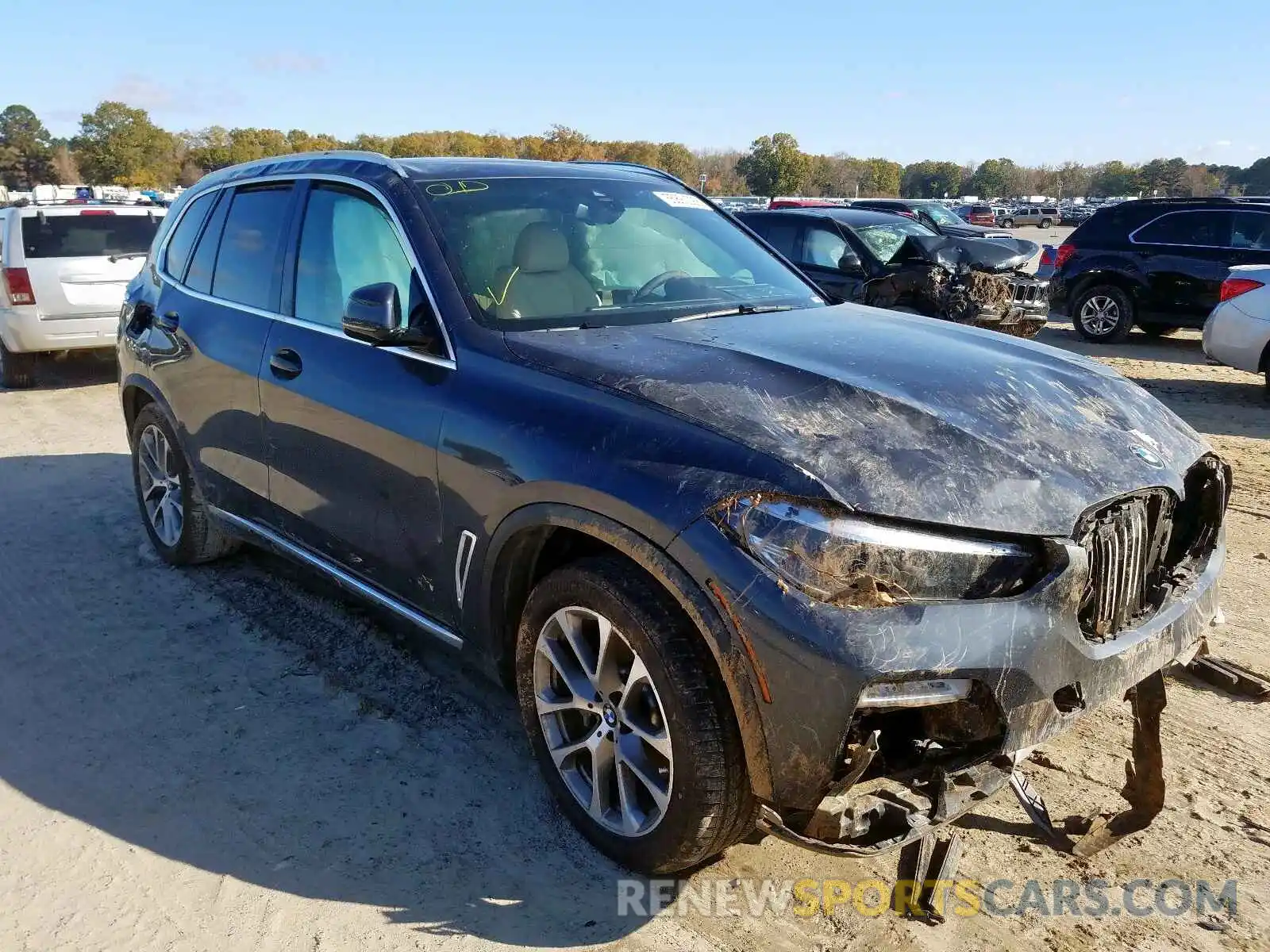 1 Photograph of a damaged car 5UXCR6C58KLL22267 BMW X5 XDRIVE4 2019