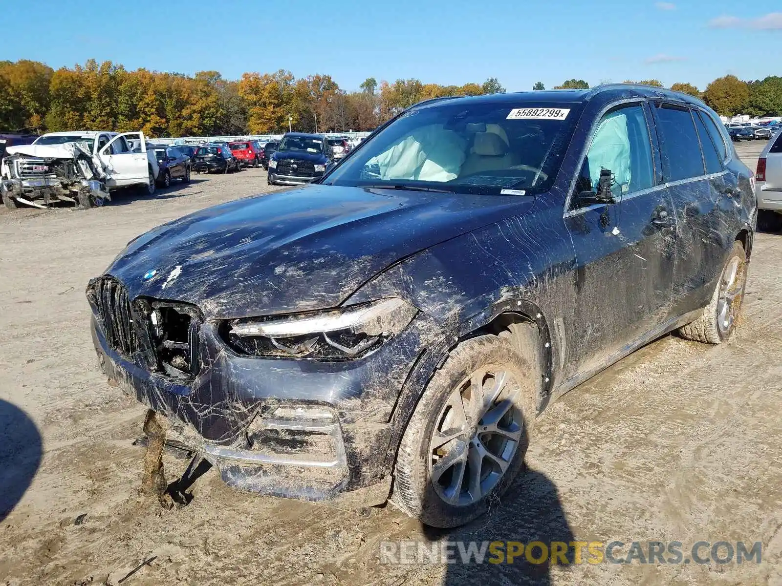 2 Photograph of a damaged car 5UXCR6C58KLL22267 BMW X5 XDRIVE4 2019