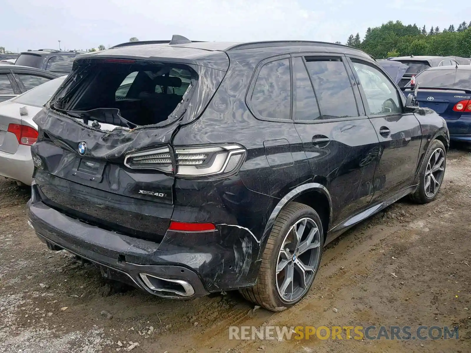 4 Фотография поврежденного автомобиля 5UXCR6C59KLK81096 BMW X5 XDRIVE4 2019