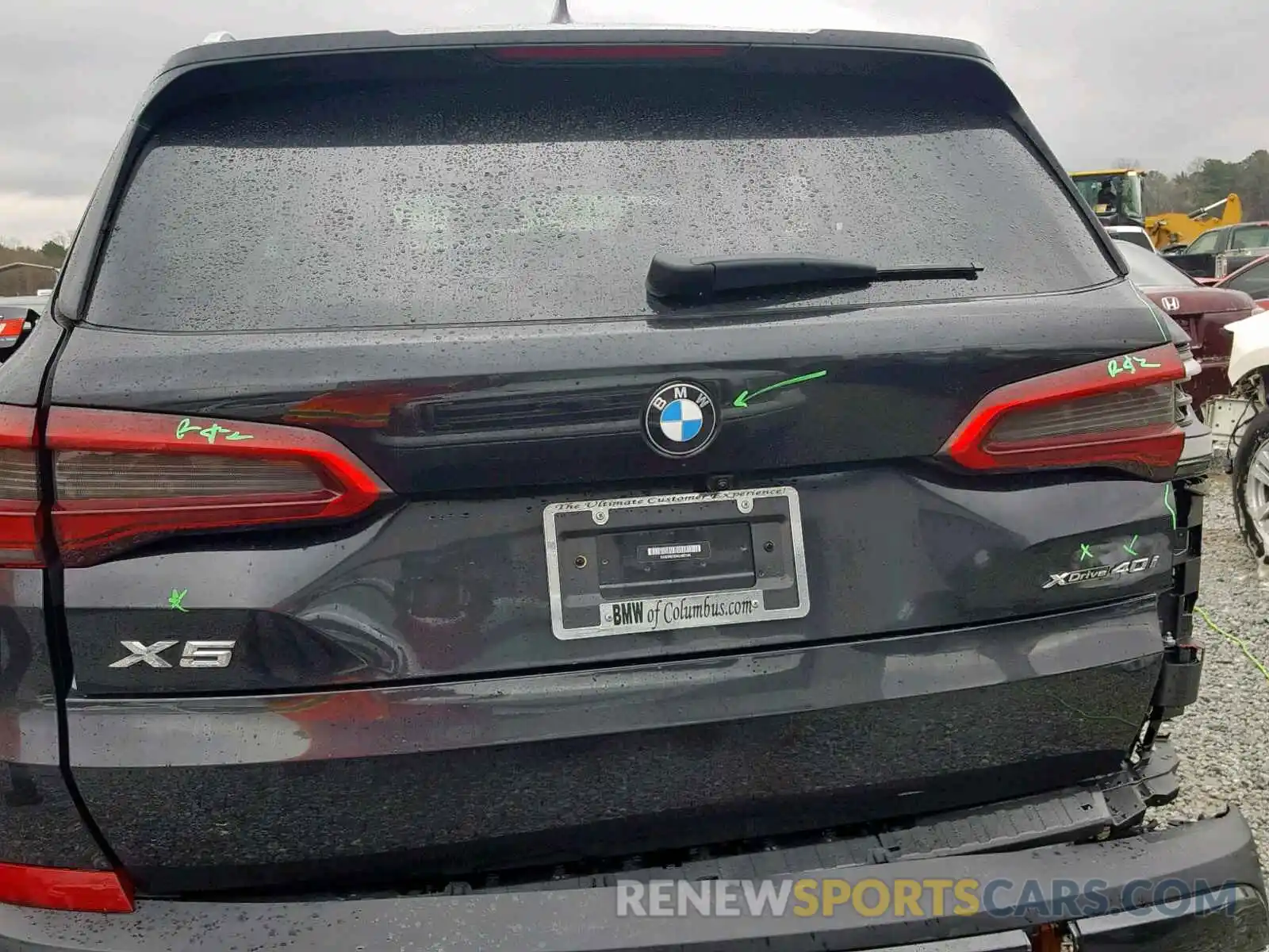 9 Photograph of a damaged car 5UXCR6C5XKLK83164 BMW X5 XDRIVE4 2019