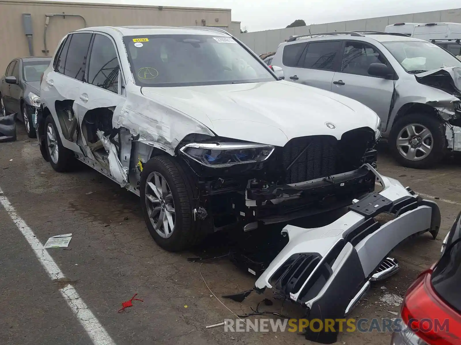 1 Photograph of a damaged car 5UXCR6C5XKLK86291 BMW X5 XDRIVE4 2019