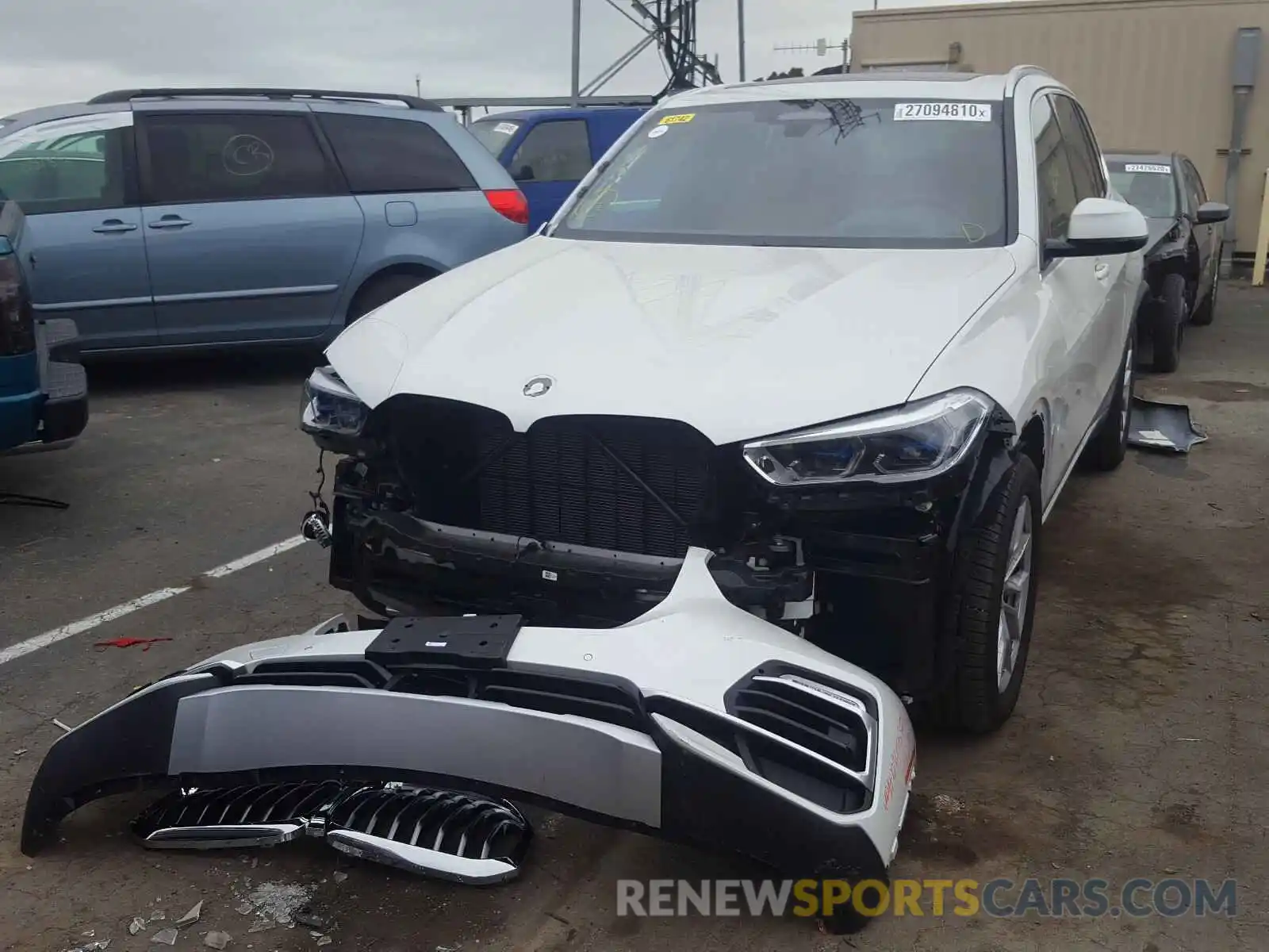 2 Photograph of a damaged car 5UXCR6C5XKLK86291 BMW X5 XDRIVE4 2019