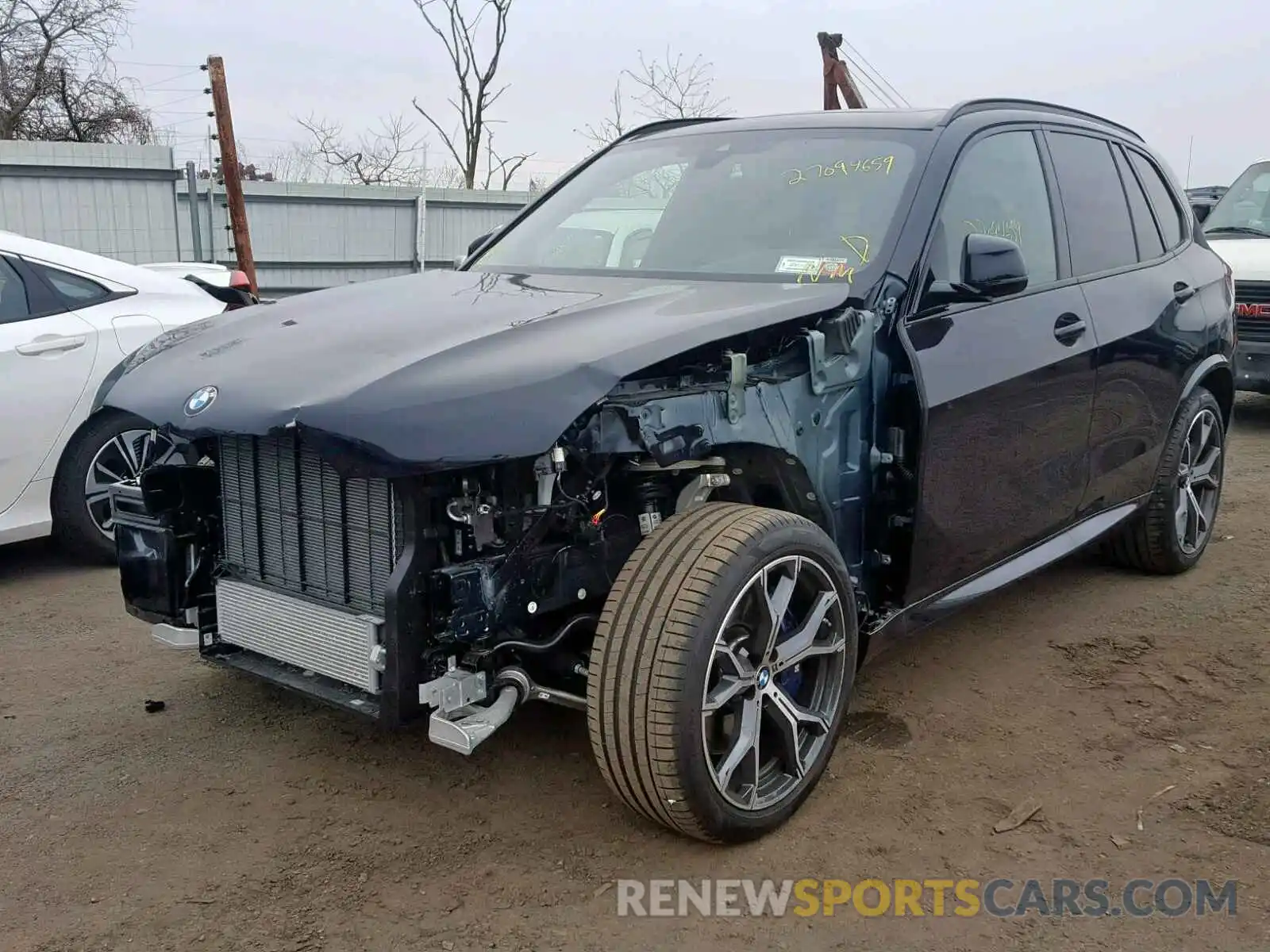 2 Photograph of a damaged car 5UXCR6C5XKLL04742 BMW X5 XDRIVE4 2019