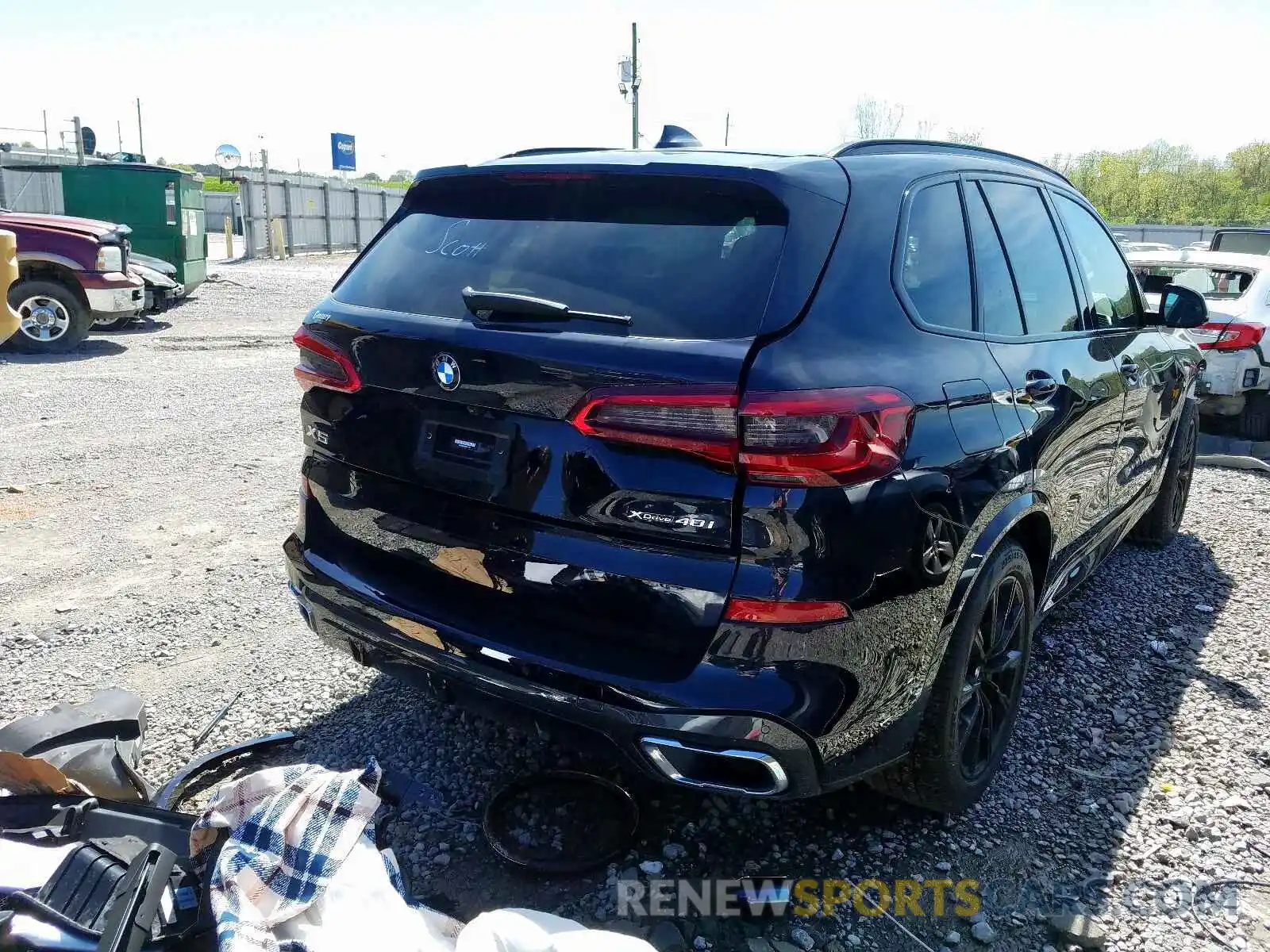 4 Photograph of a damaged car 5UXCR6C08L9B11172 BMW X5 XDRIVE4 2020