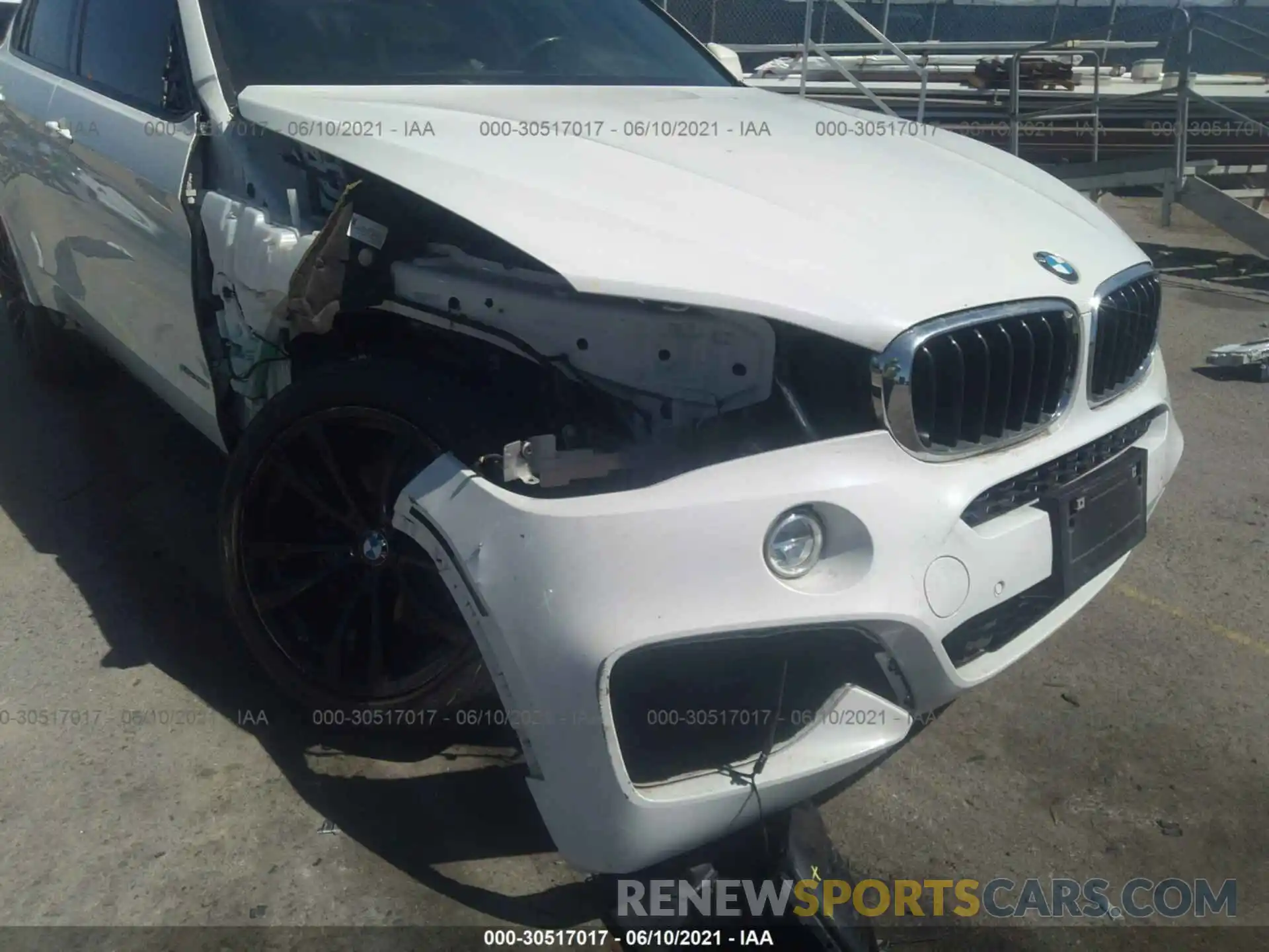 6 Photograph of a damaged car 5UXKU0C51K0H99585 BMW X6 2019