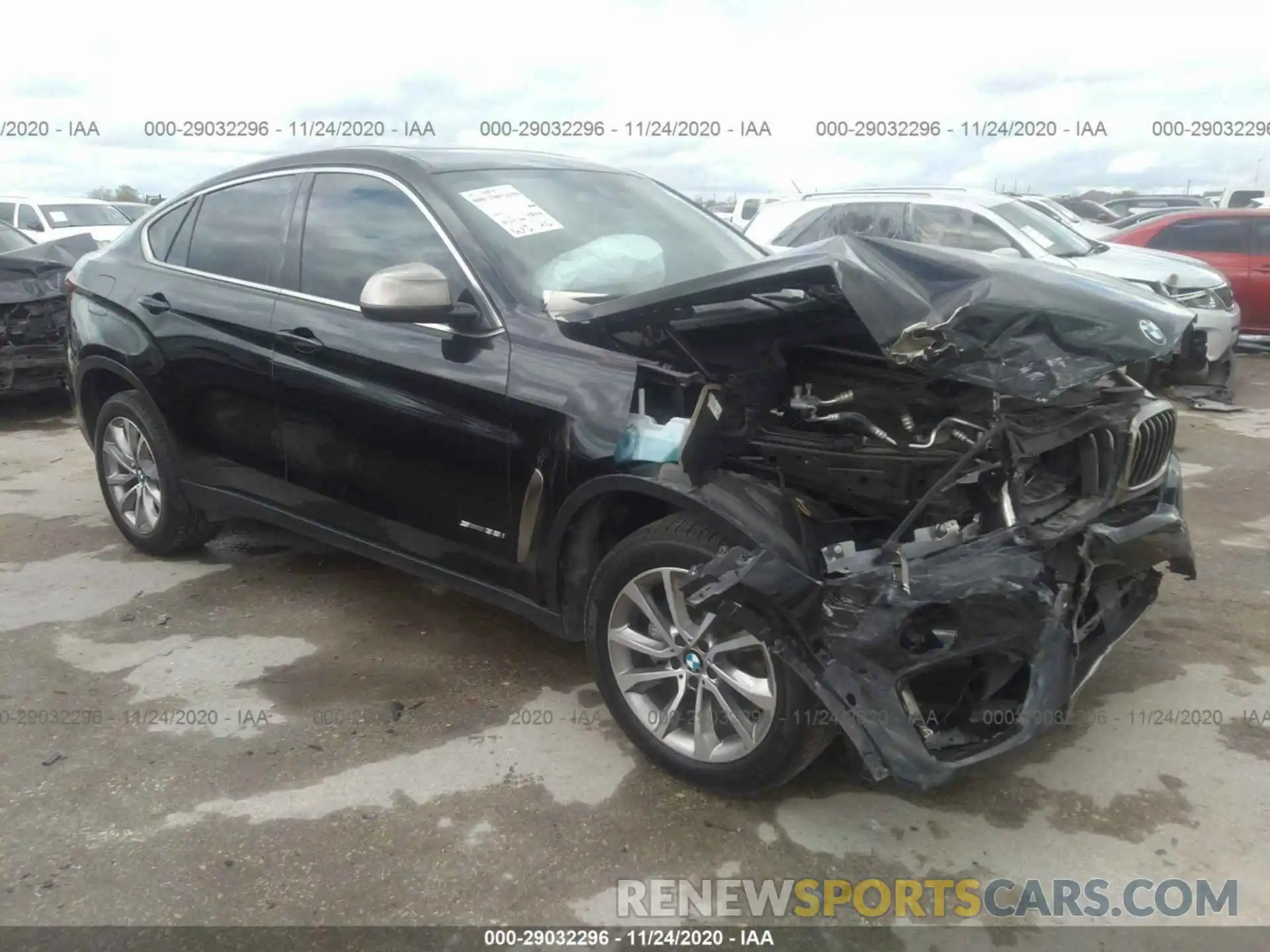 1 Photograph of a damaged car 5UXKU0C52K0S97567 BMW X6 2019