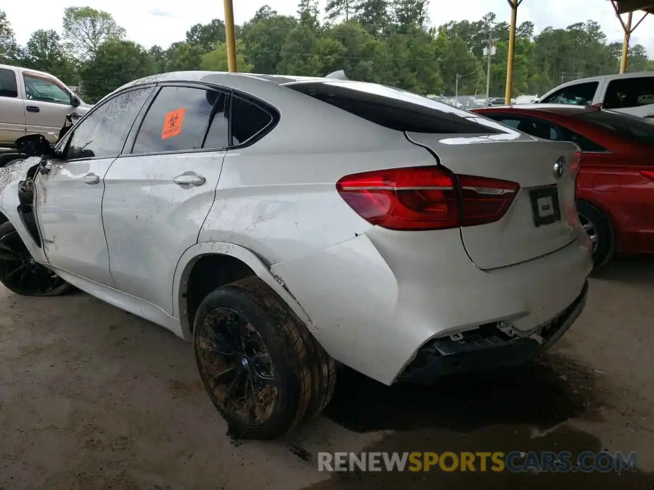 3 Photograph of a damaged car 5UXKU0C53K0H98907 BMW X6 2019