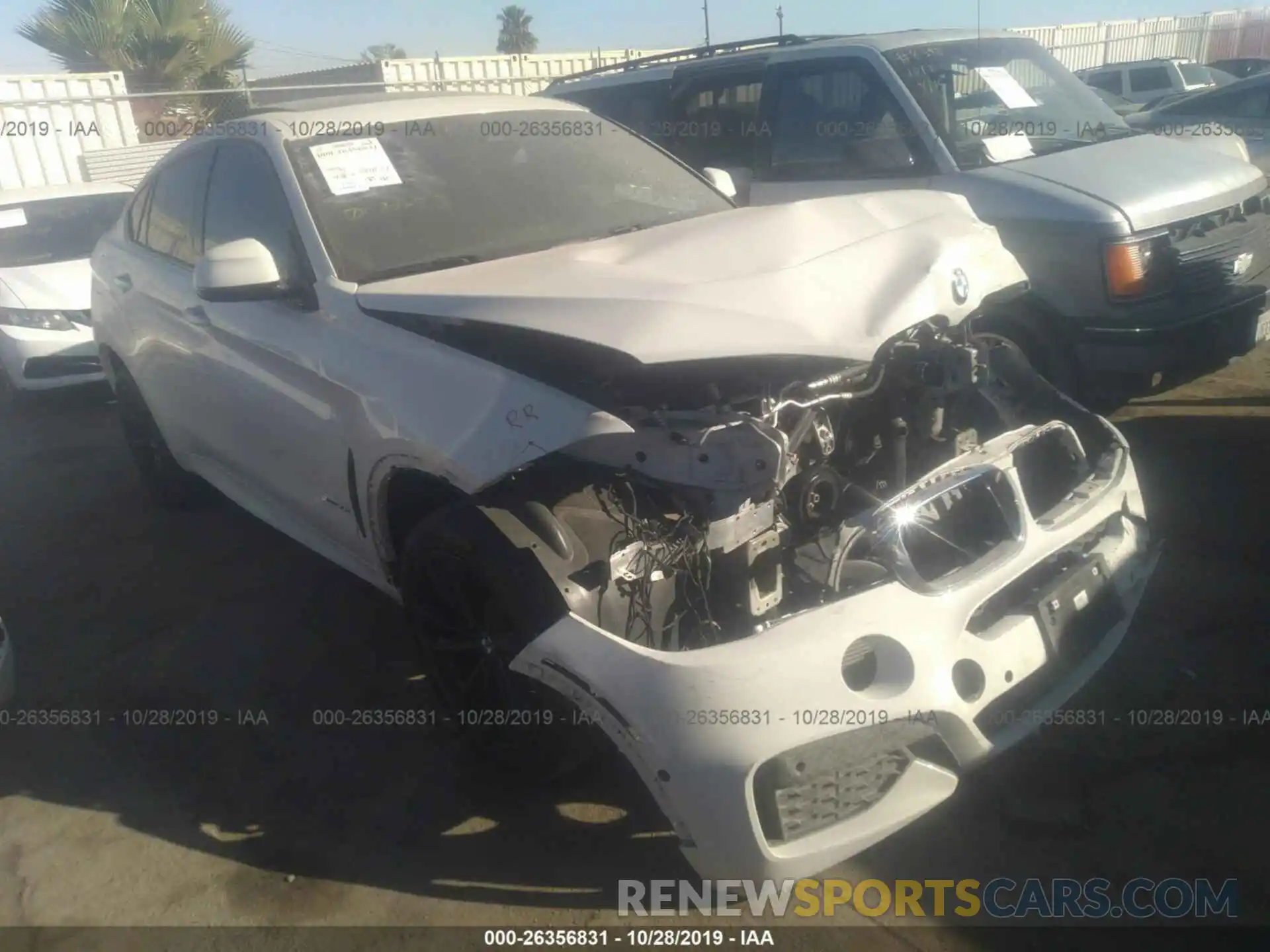 1 Photograph of a damaged car 5UXKU0C55K0G92877 BMW X6 2019