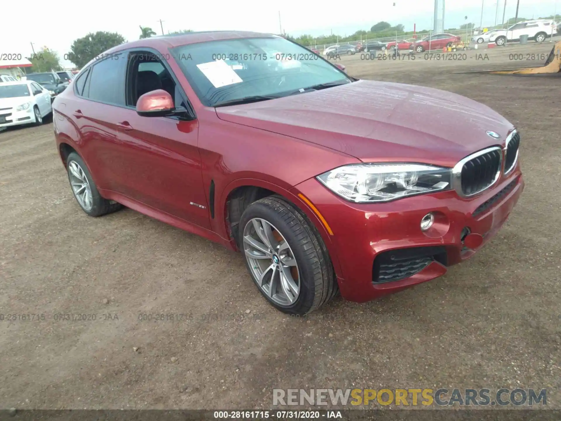 1 Photograph of a damaged car 5UXKU0C56K0G92810 BMW X6 2019