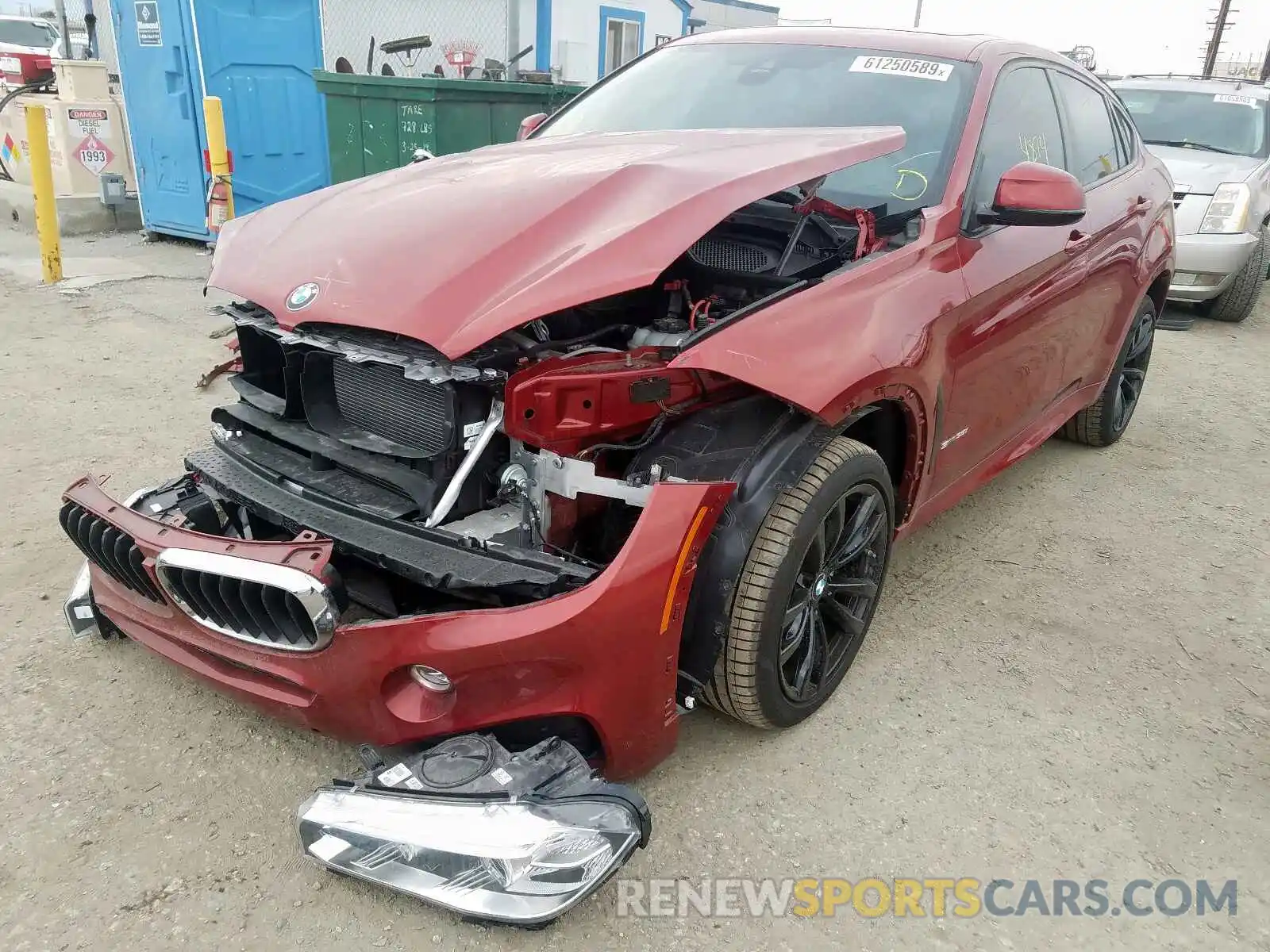 2 Photograph of a damaged car 5UXKU0C56K0H98898 BMW X6 2019