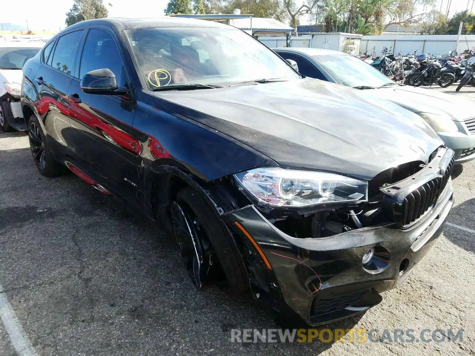 1 Photograph of a damaged car 5UXKU0C58K0S97203 BMW X6 2019