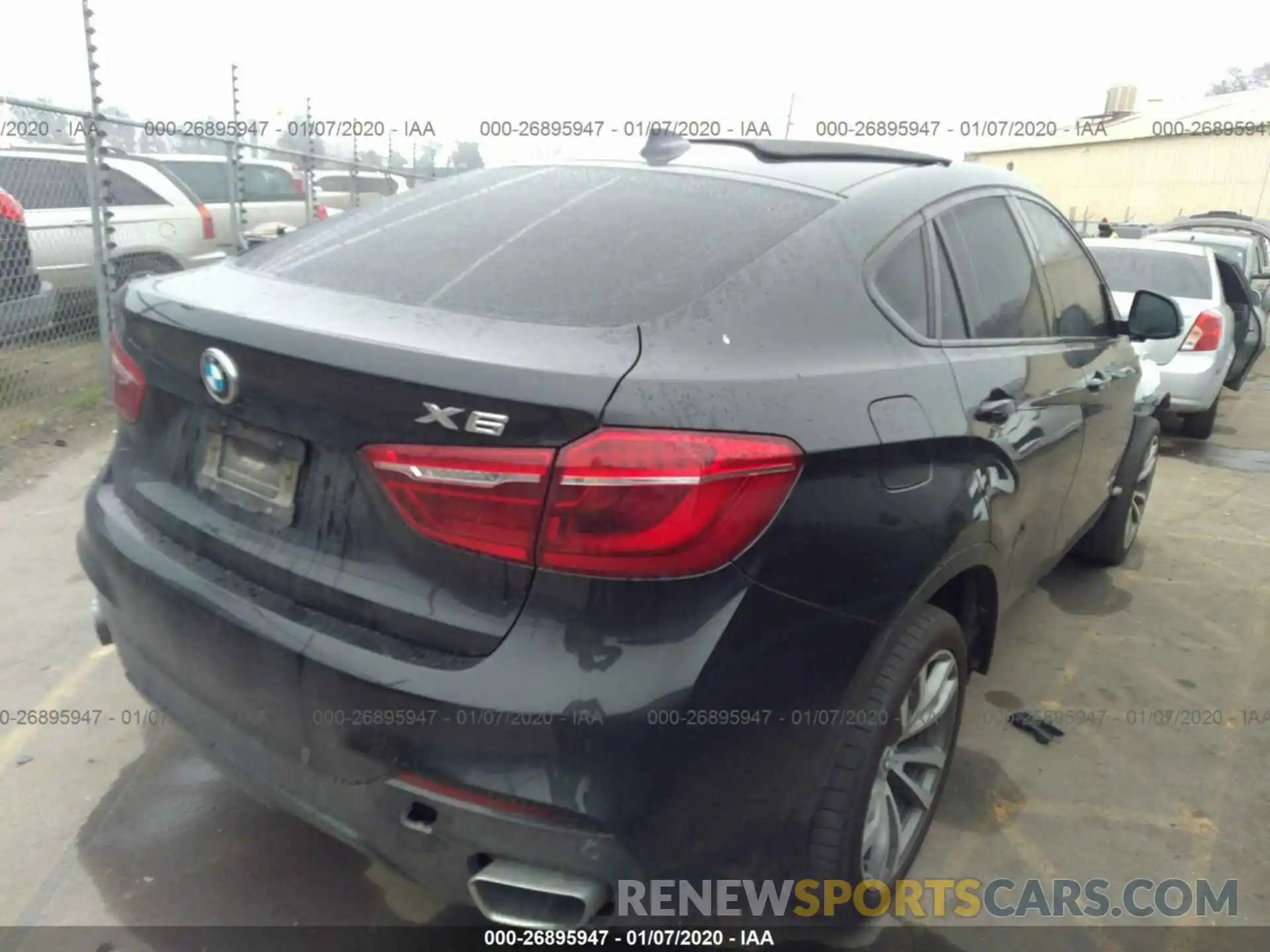 4 Фотография поврежденного автомобиля 5UXKU0C58K0S97363 BMW X6 2019