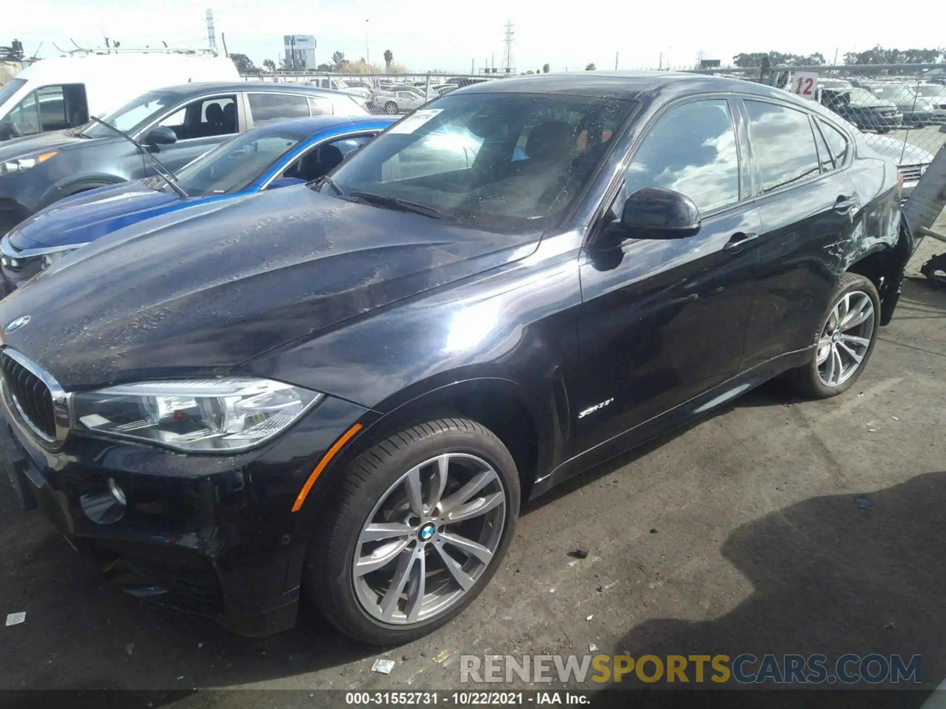 2 Photograph of a damaged car 5UXKU0C59K0H99494 BMW X6 2019