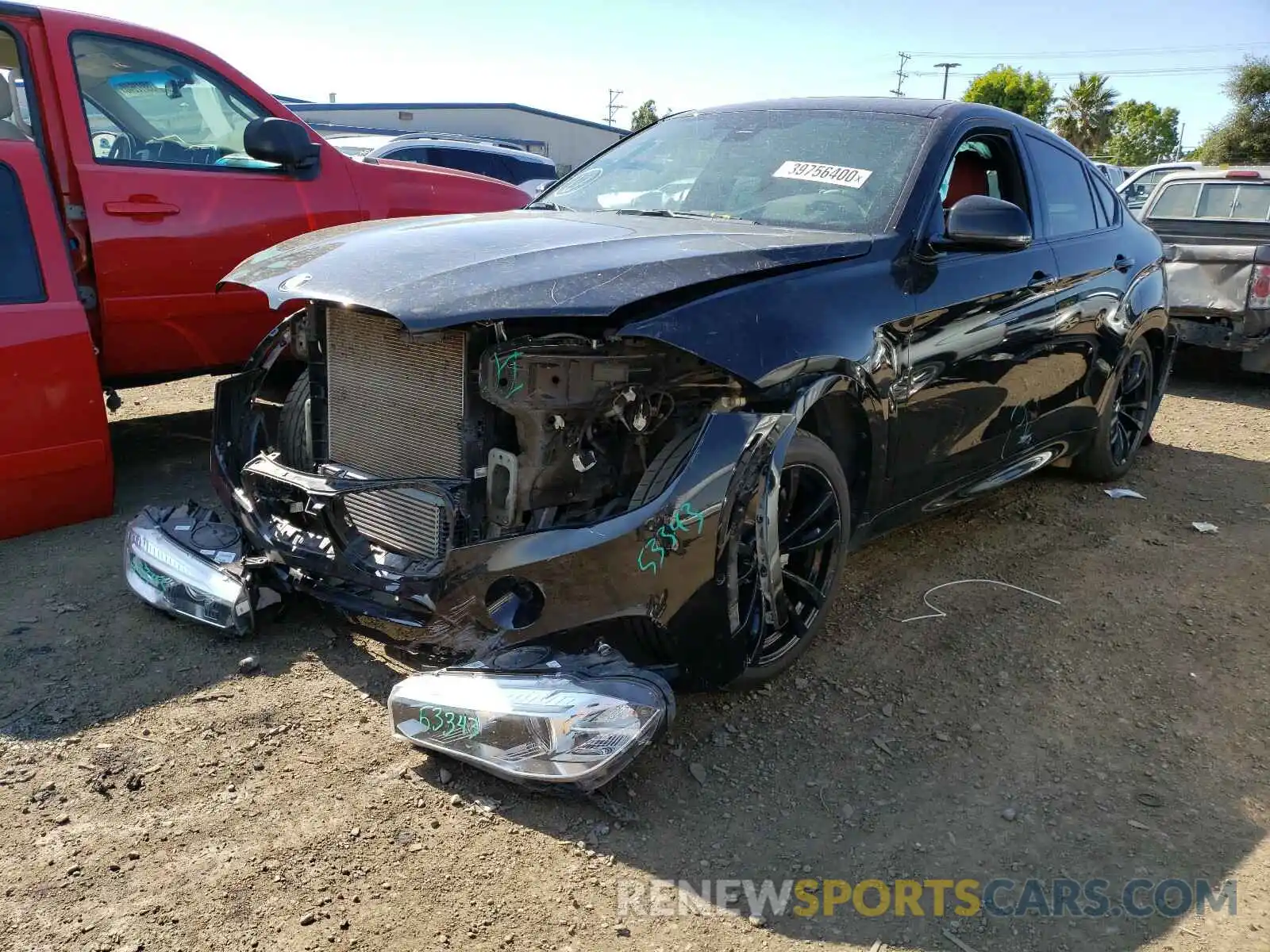 2 Photograph of a damaged car 5UXKU2C50K0Z62980 BMW X6 2019