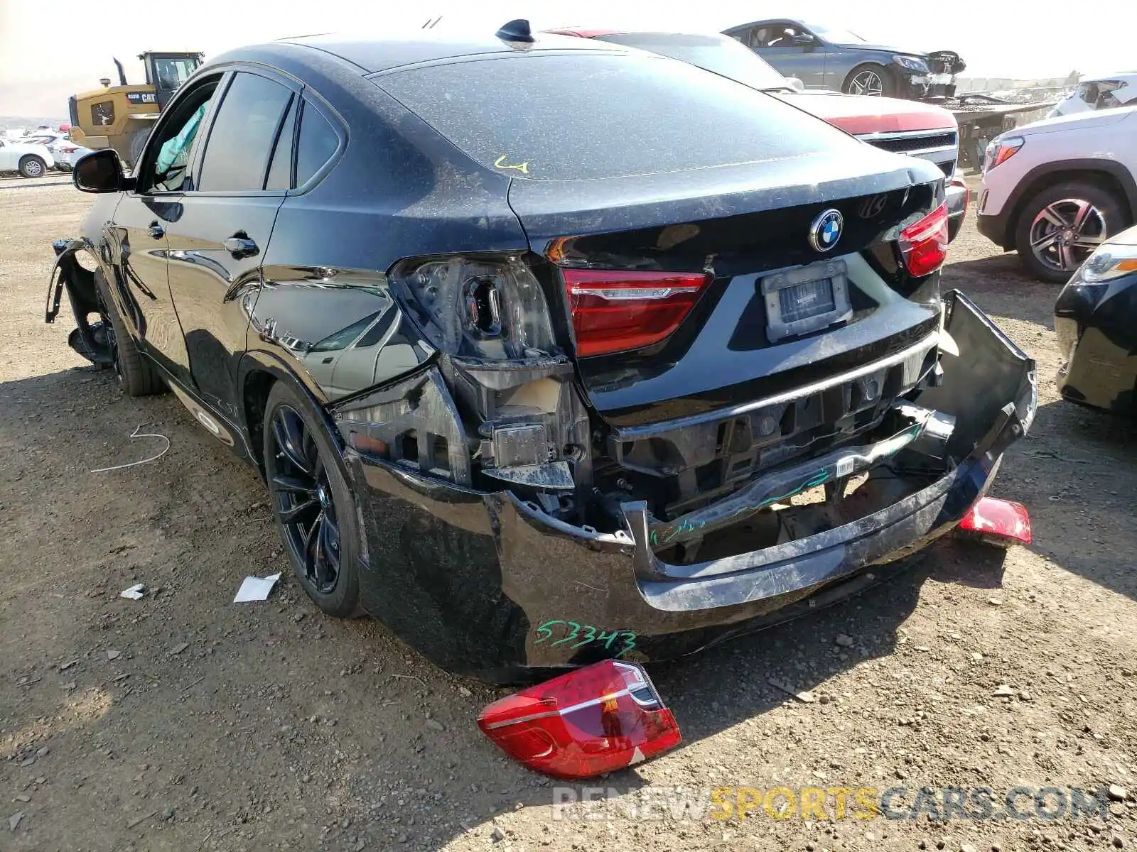 3 Photograph of a damaged car 5UXKU2C50K0Z62980 BMW X6 2019