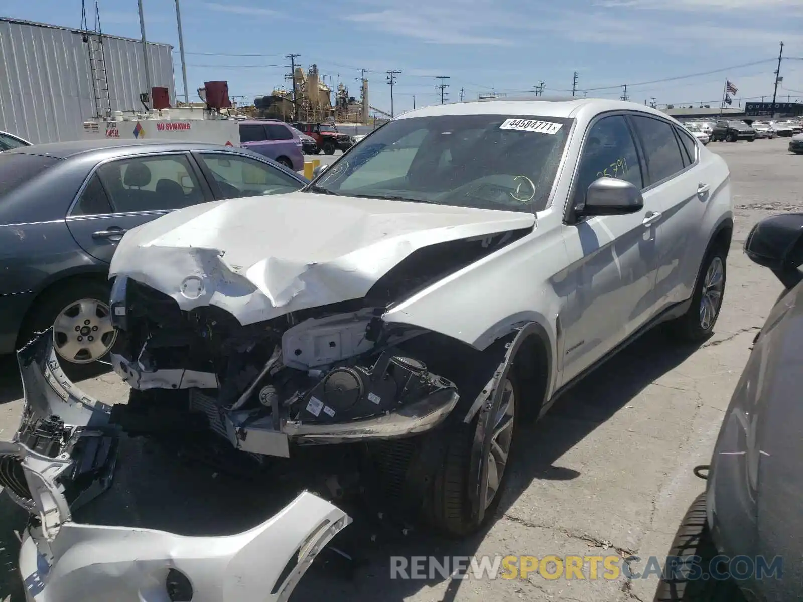 2 Photograph of a damaged car 5UXKU2C50K0Z64325 BMW X6 2019