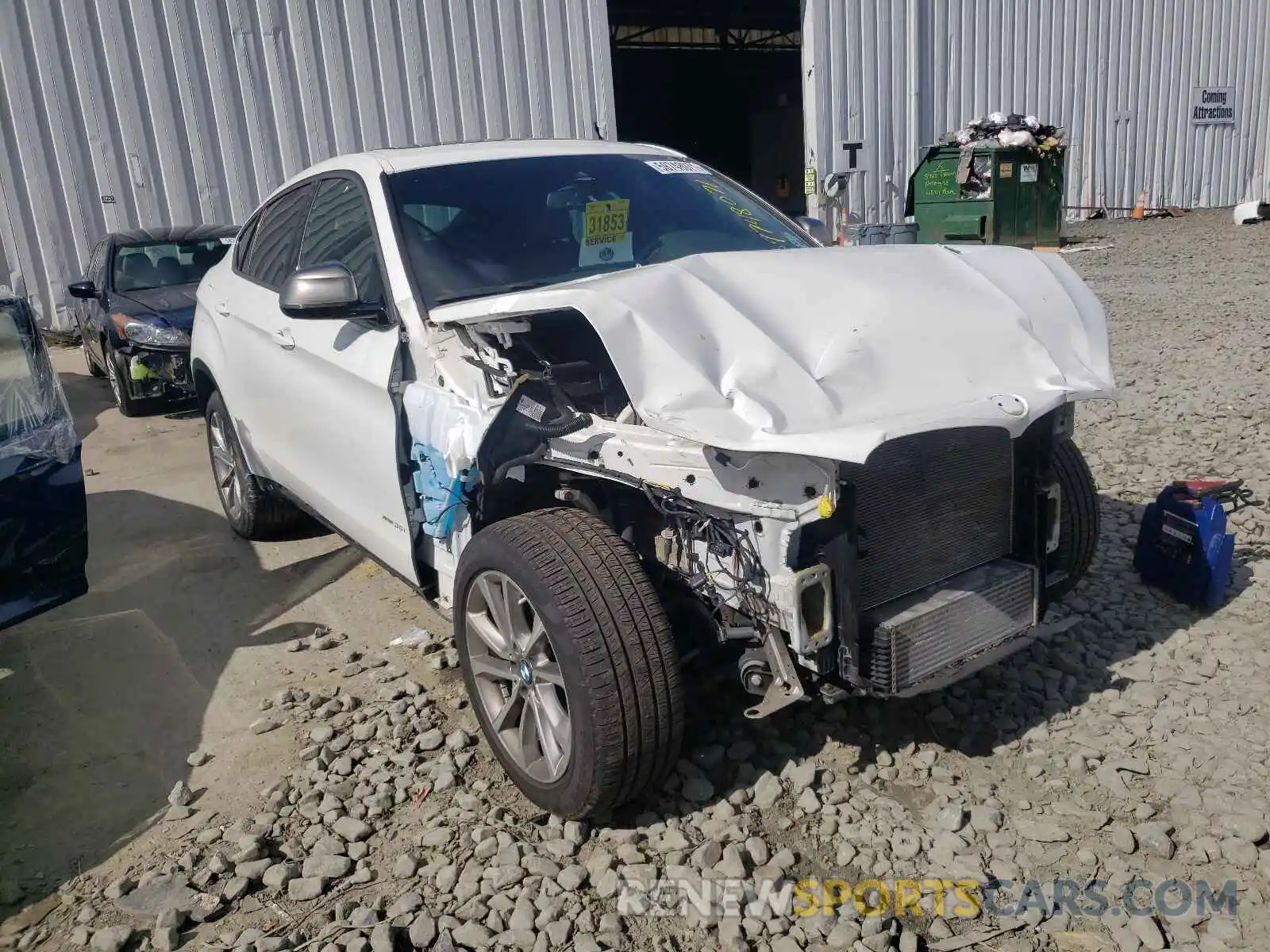 1 Photograph of a damaged car 5UXKU2C50K0Z64650 BMW X6 2019