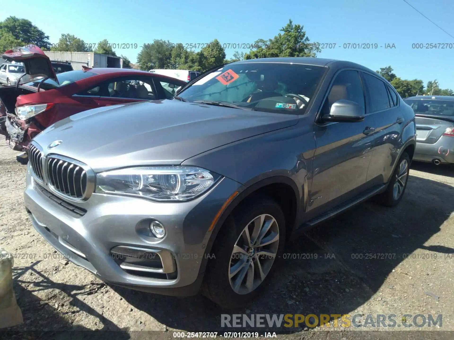 2 Photograph of a damaged car 5UXKU2C51K0Z64978 BMW X6 2019