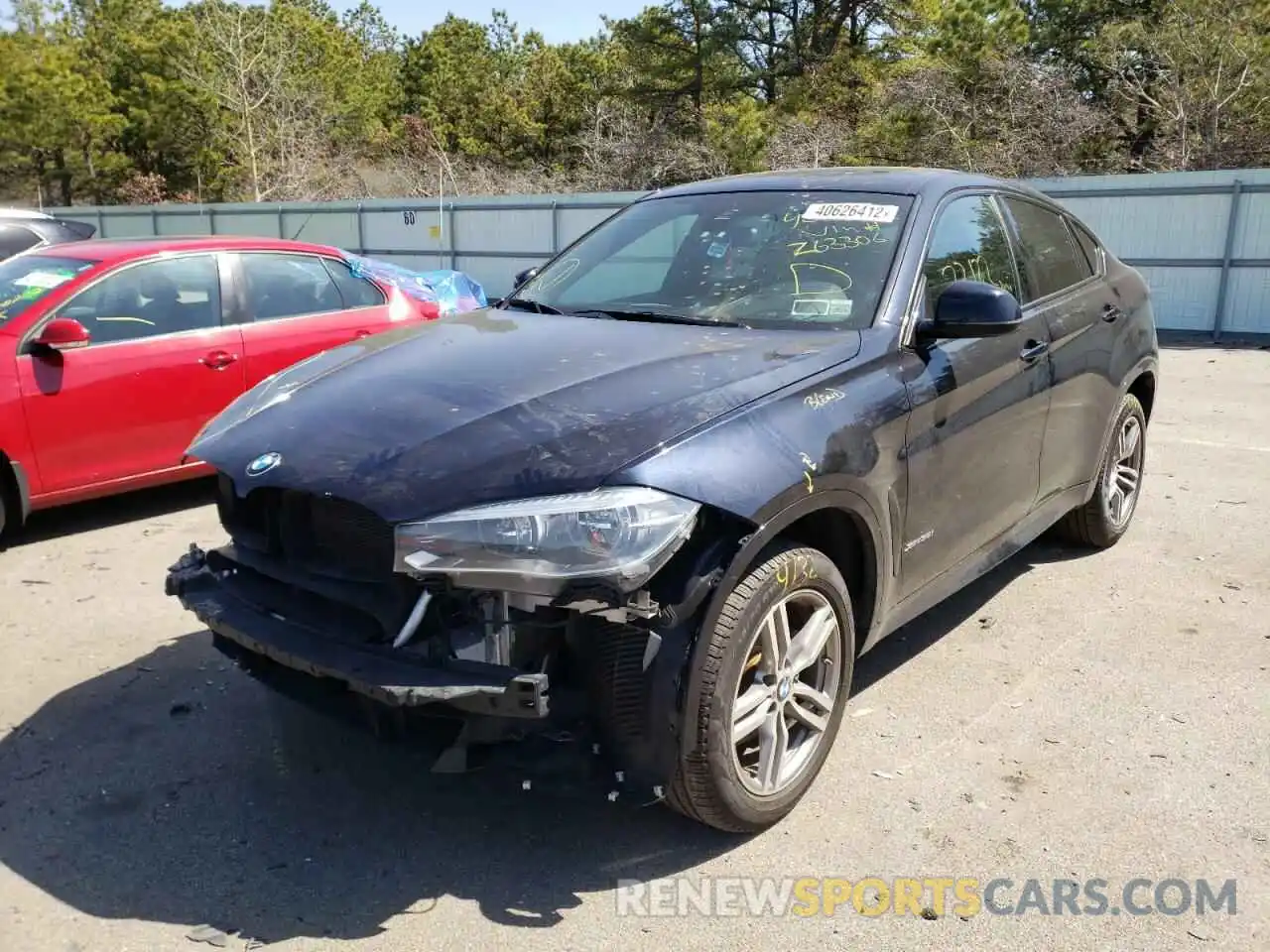 2 Photograph of a damaged car 5UXKU2C52K0Z63306 BMW X6 2019