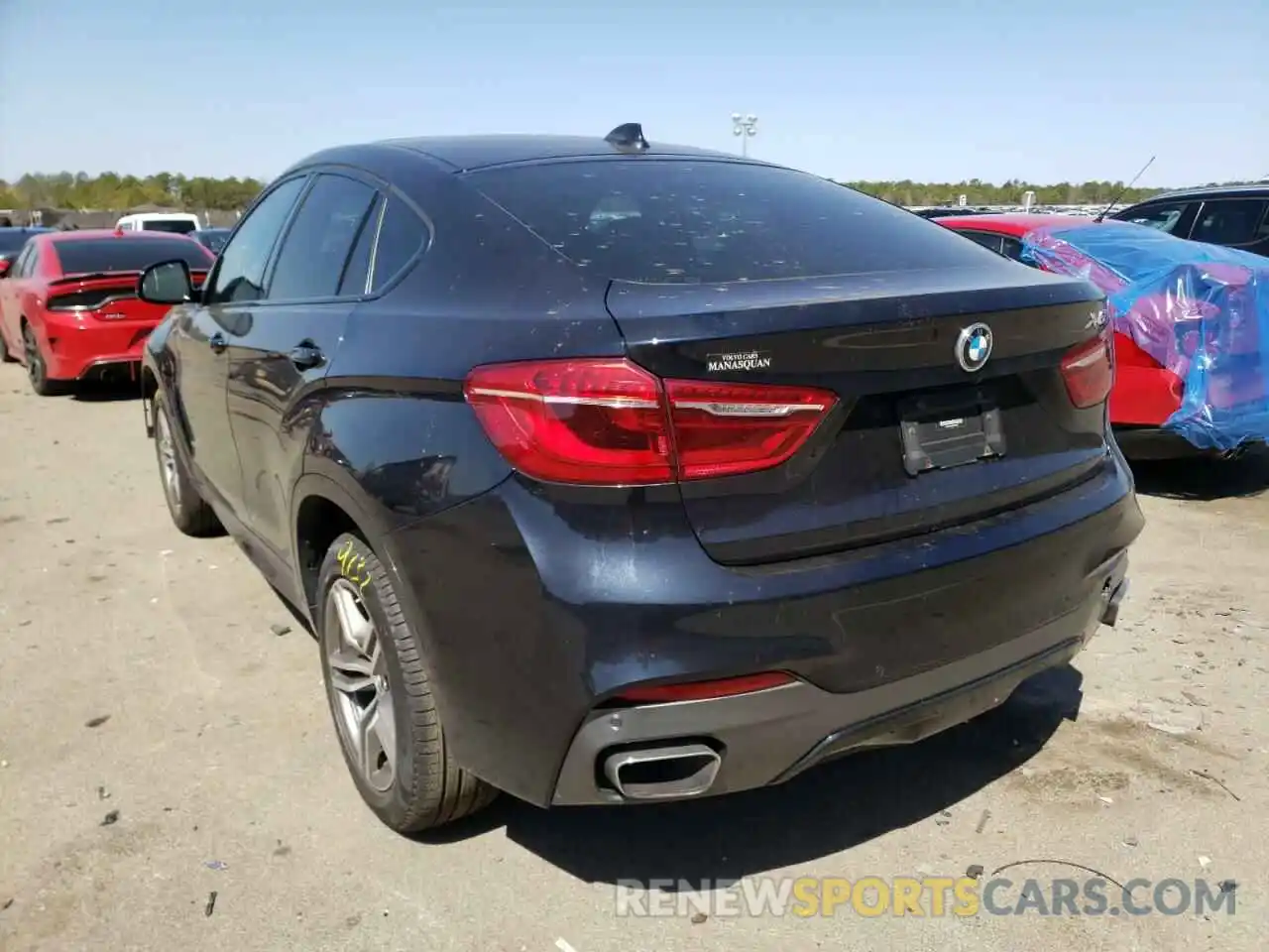 3 Photograph of a damaged car 5UXKU2C52K0Z63306 BMW X6 2019