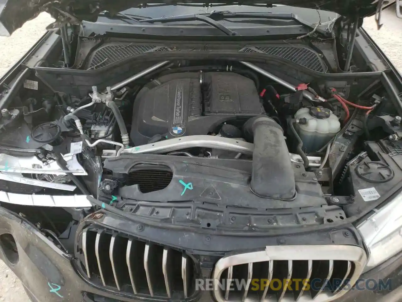 7 Фотография поврежденного автомобиля 5UXKU2C52K0Z63340 BMW X6 2019