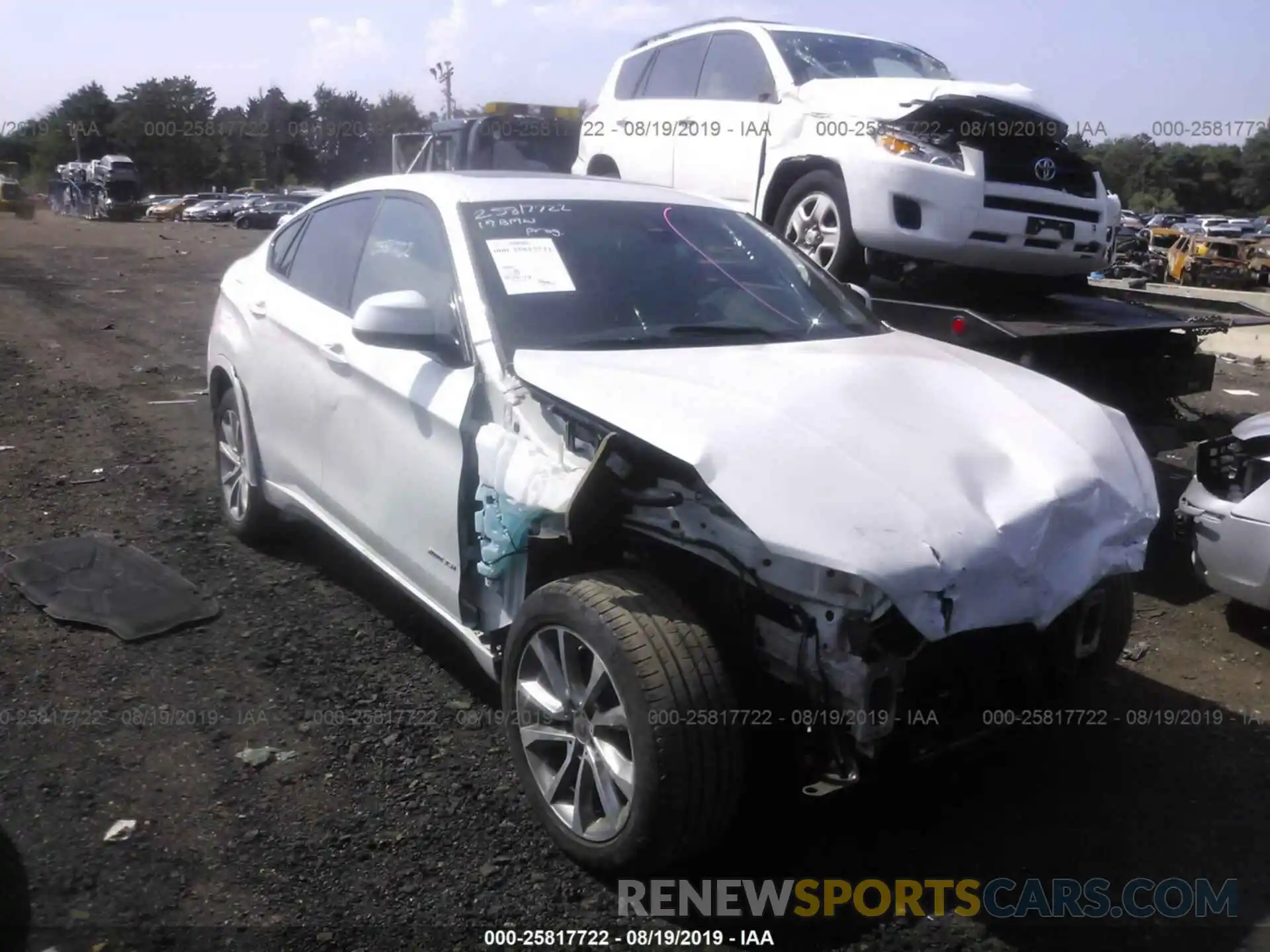 1 Photograph of a damaged car 5UXKU2C52K0Z63385 BMW X6 2019