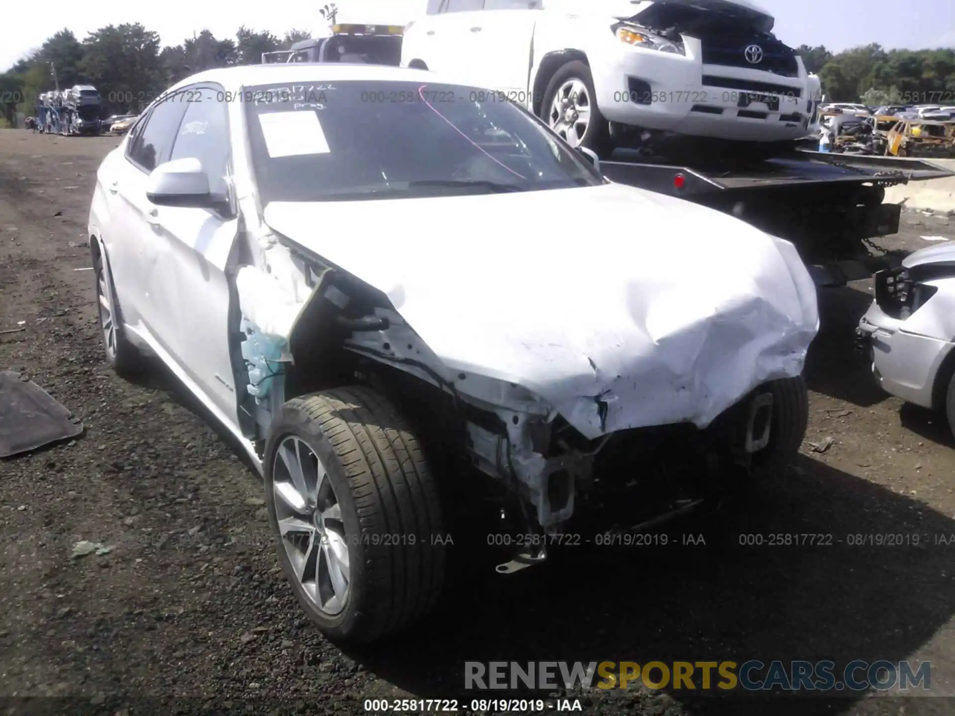 6 Photograph of a damaged car 5UXKU2C52K0Z63385 BMW X6 2019