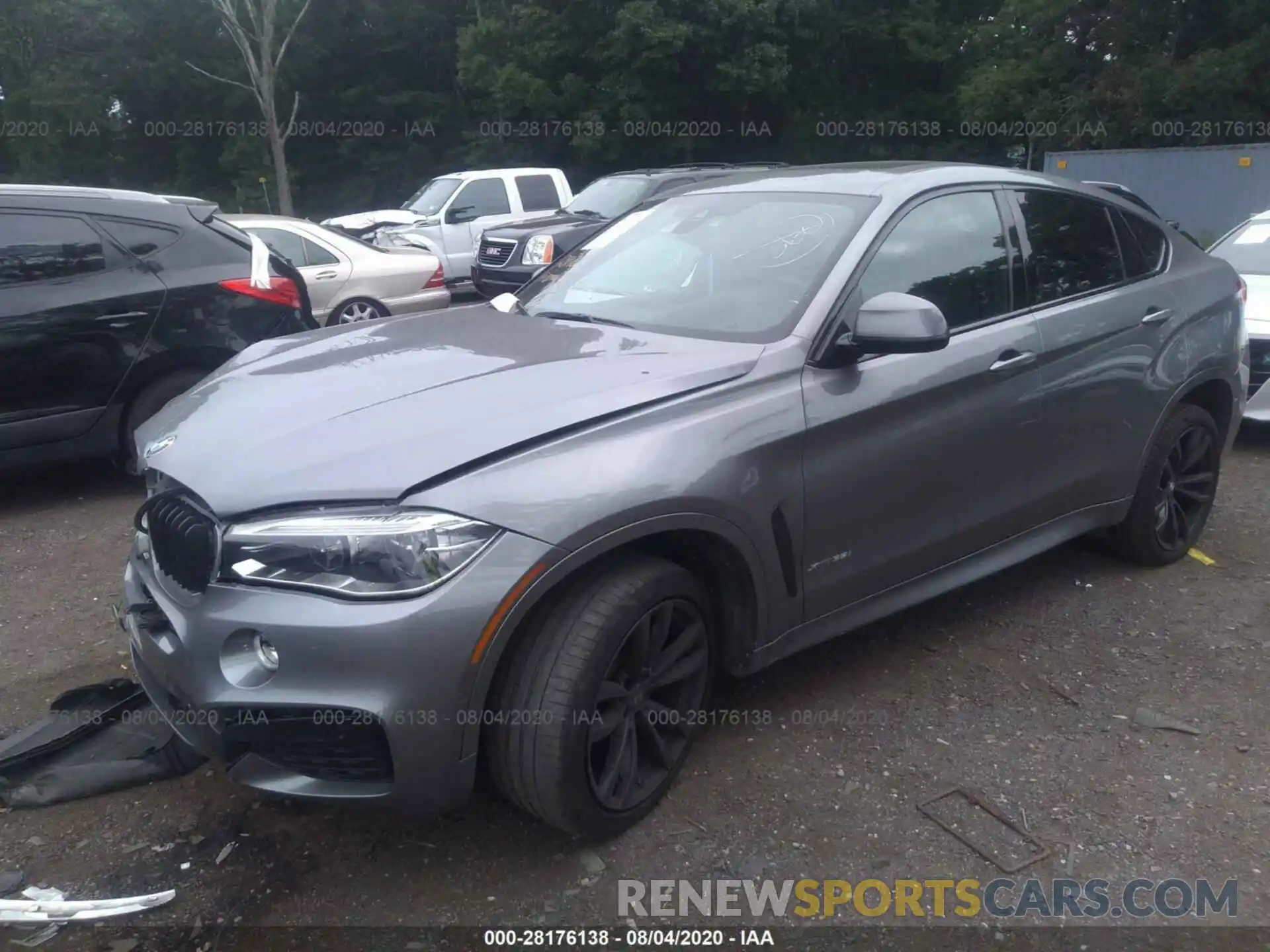 2 Photograph of a damaged car 5UXKU2C52K0Z64682 BMW X6 2019