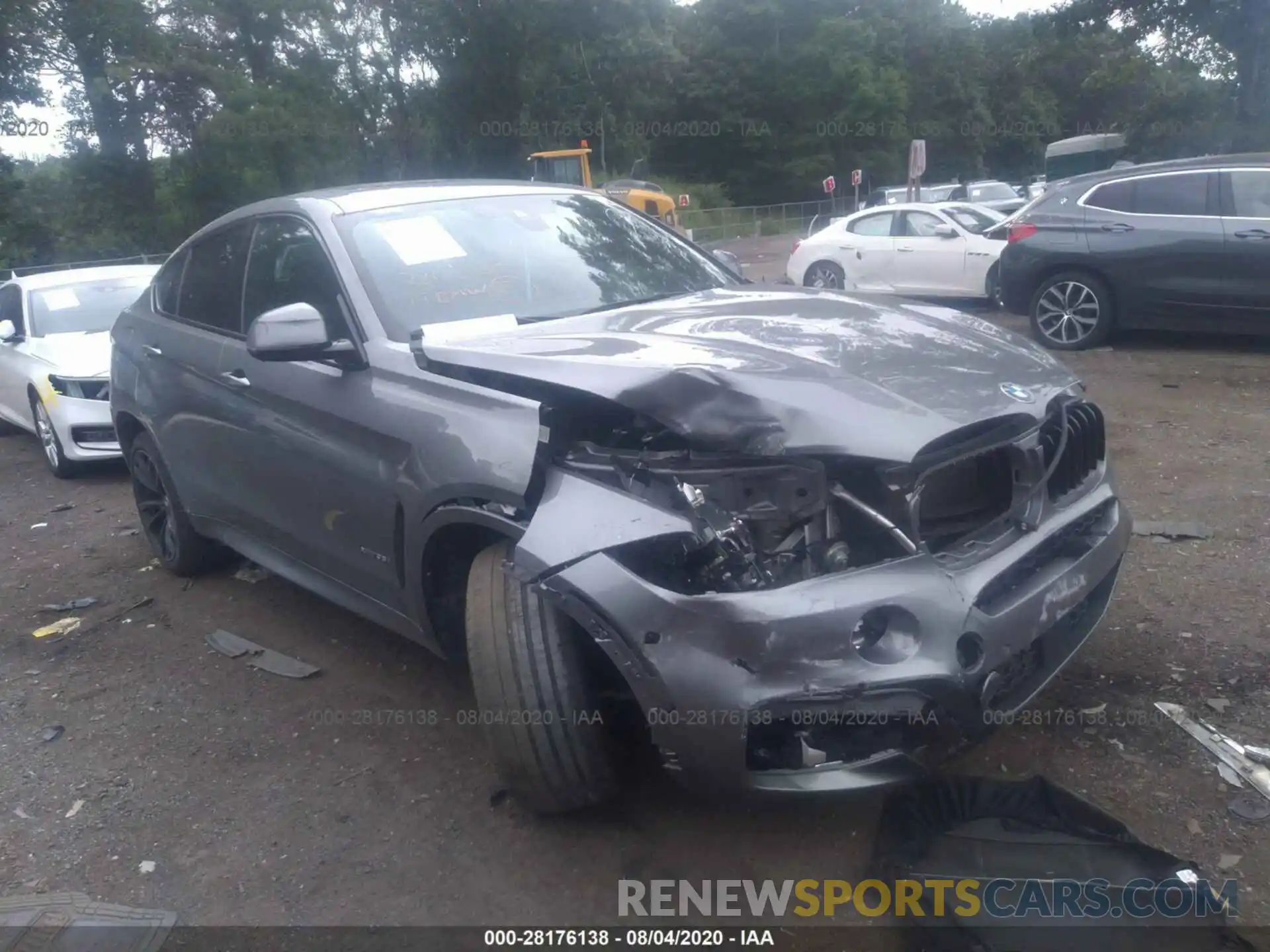 6 Photograph of a damaged car 5UXKU2C52K0Z64682 BMW X6 2019